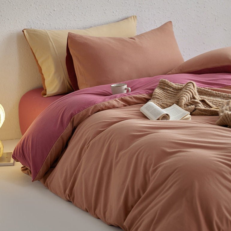- Ever Lasting - Amora Naked Sleep Bedding Set / Beige - Bedding Set - Ever Lasting