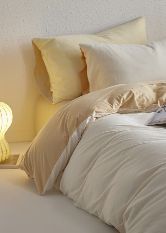 - Ever Lasting - Amora Naked Sleep Bedding Set / Beige - Bedding Set - Ever Lasting