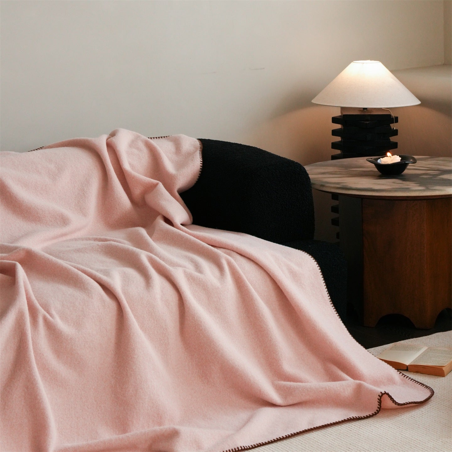 - Ever Lasting - Annalise Claystone Throw Blanket / Gray - Blanket - Ever Lasting