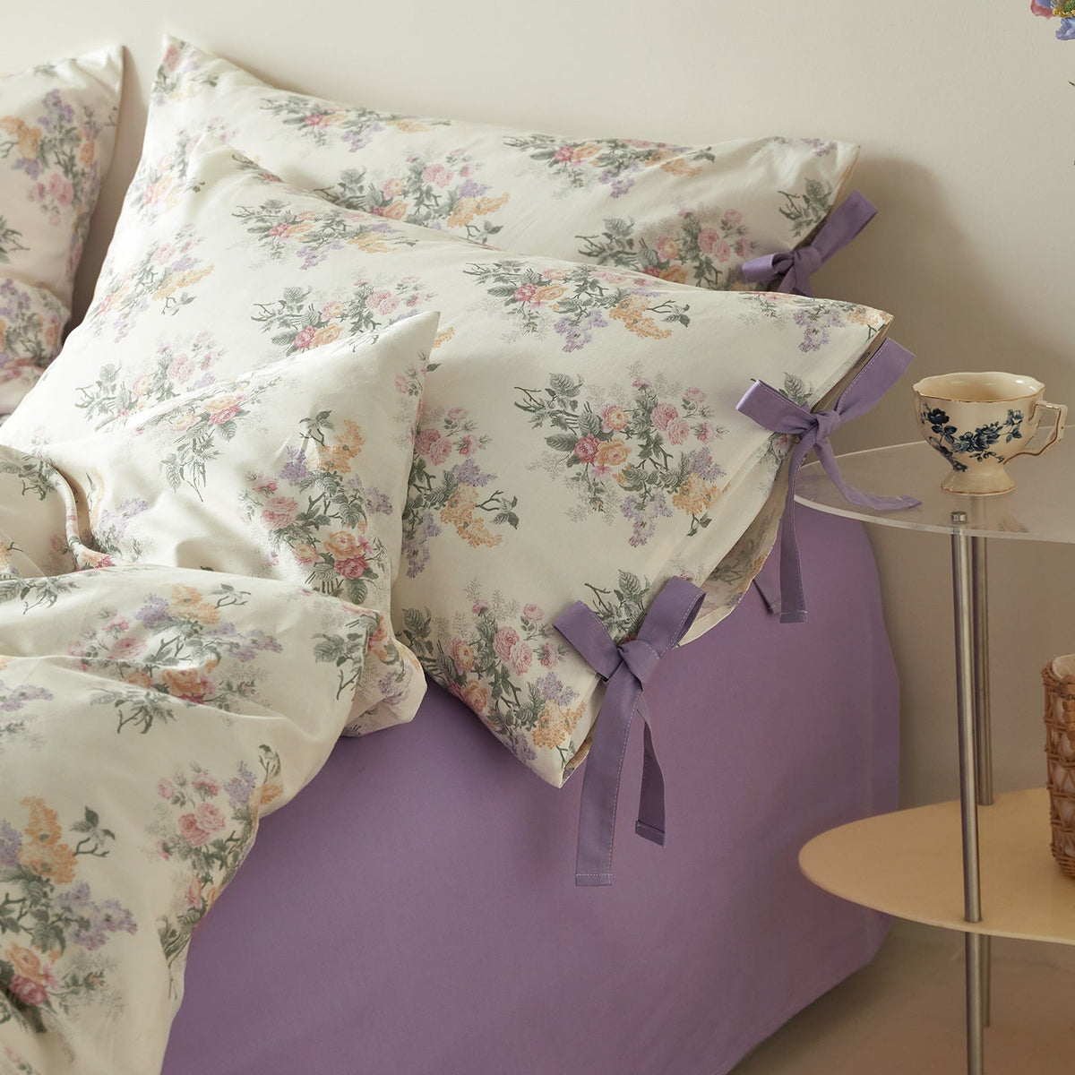-Ever Lasting - Annelise Floral Bedding Set / Green -Bedding Set -Ever Lasting