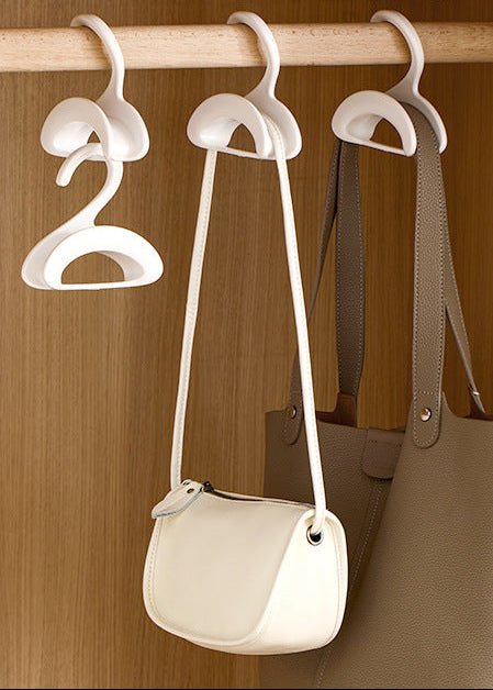 Arched Clothes Hanger & Bag Hook – Sleek, Space - Saving Design - Ever Lasting