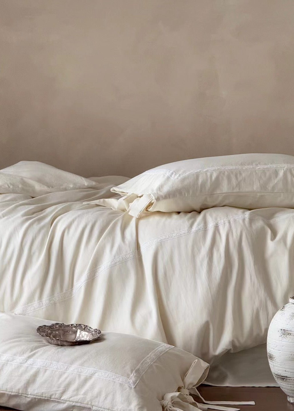 - Ever Lasting - Arden Pastel Bedding Set / Pink - Bedding Set - Ever Lasting