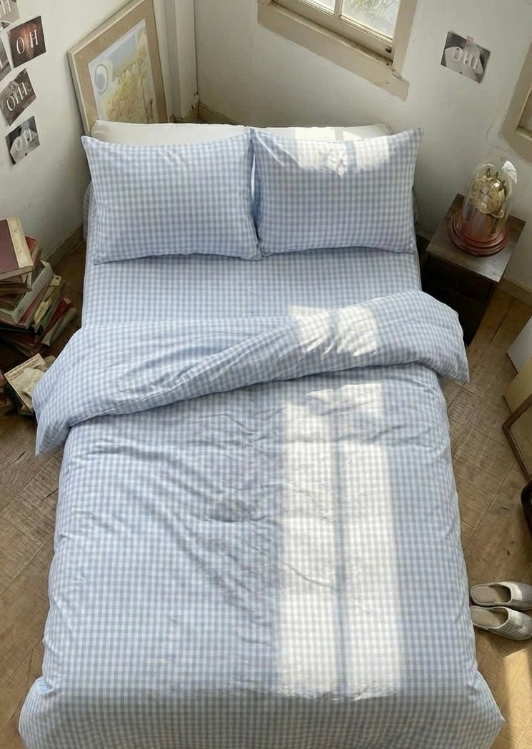 - Ever Lasting - Assorted Gingham & Plaid Small Room Bed Sheets - Bed Sheet - Ever Lasting