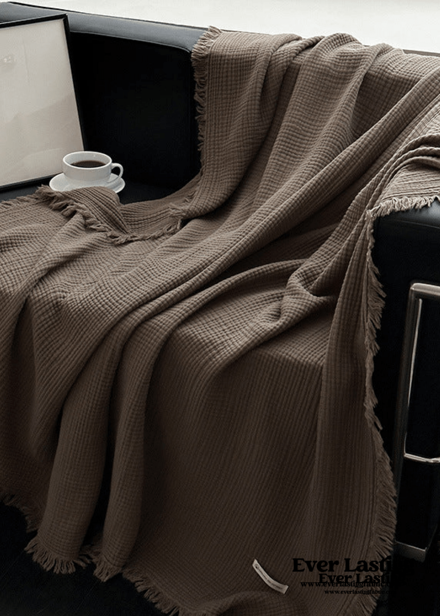 Assorted Latte Breathable Blanket / Ash Brown - Ever Lasting