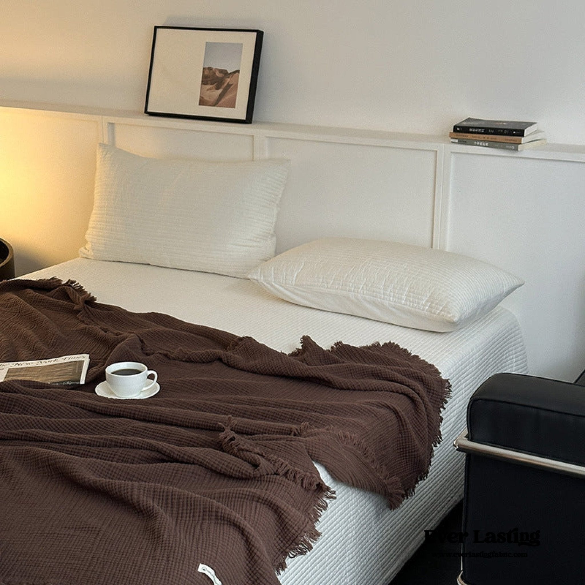 Assorted Latte Breathable Blanket / Cacao - Ever Lasting