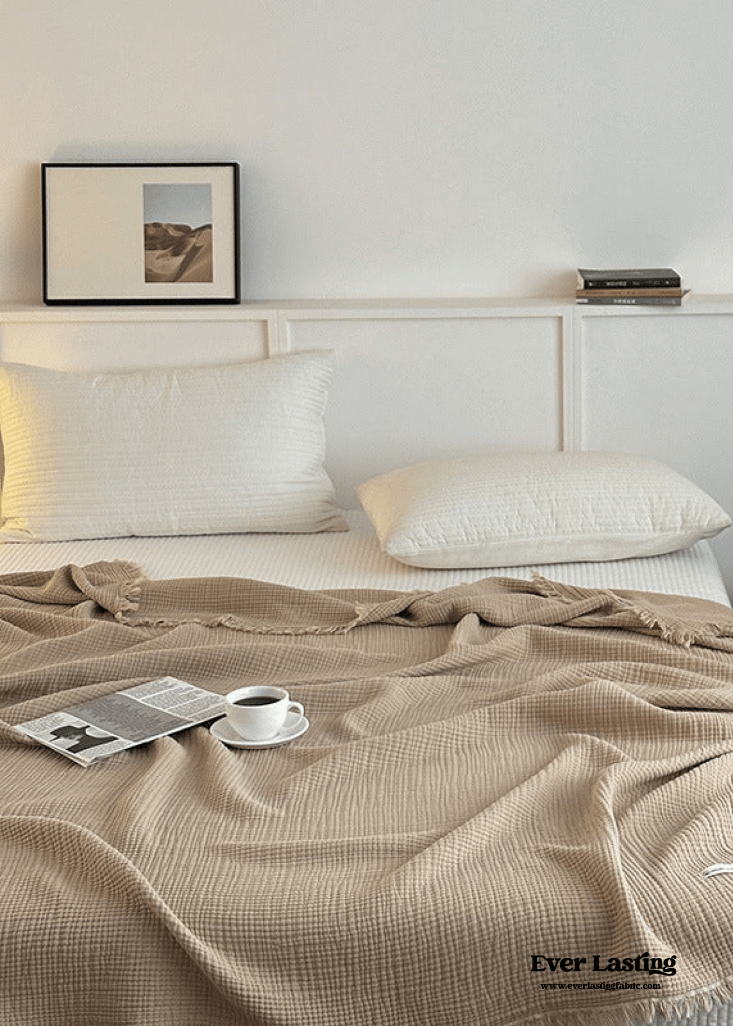 Assorted Latte Breathable Blanket / Caramel - Ever Lasting