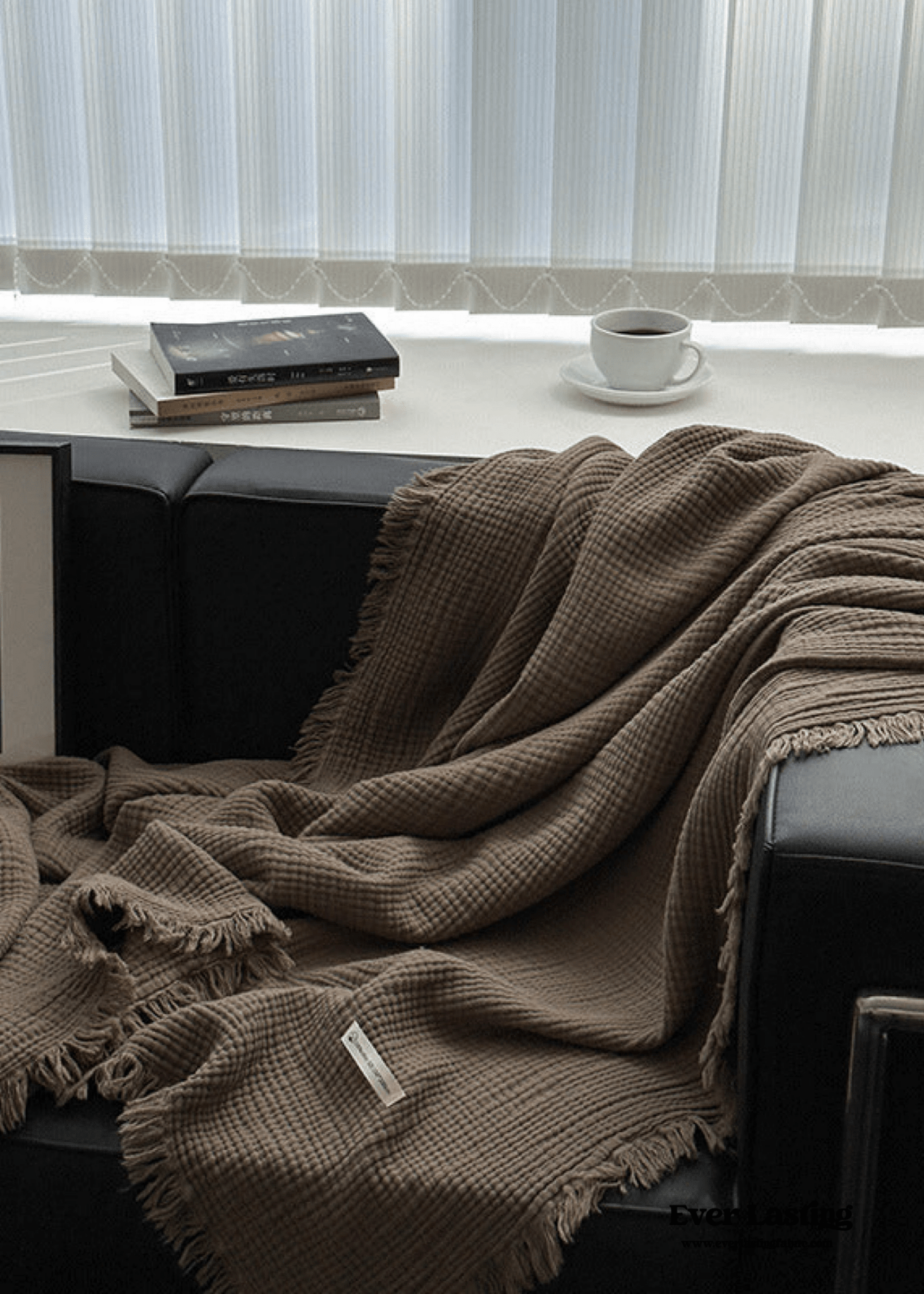 Assorted Latte Breathable Blanket / Caramel - Ever Lasting