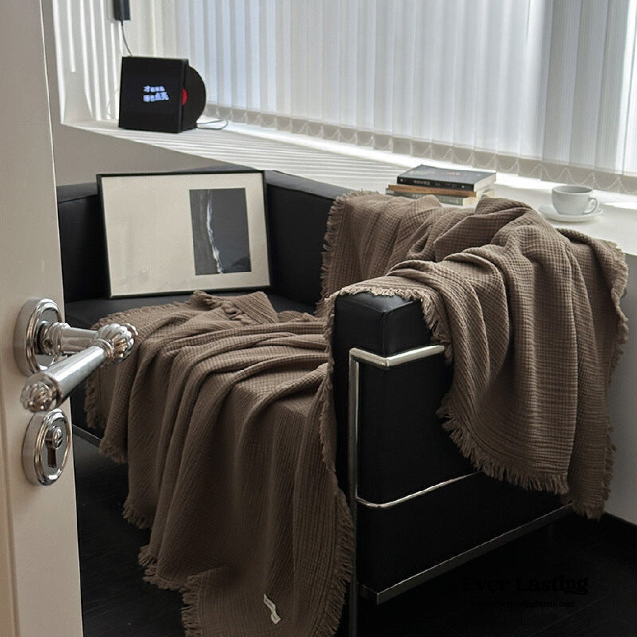 Assorted Latte Breathable Blanket / Caramel - Ever Lasting