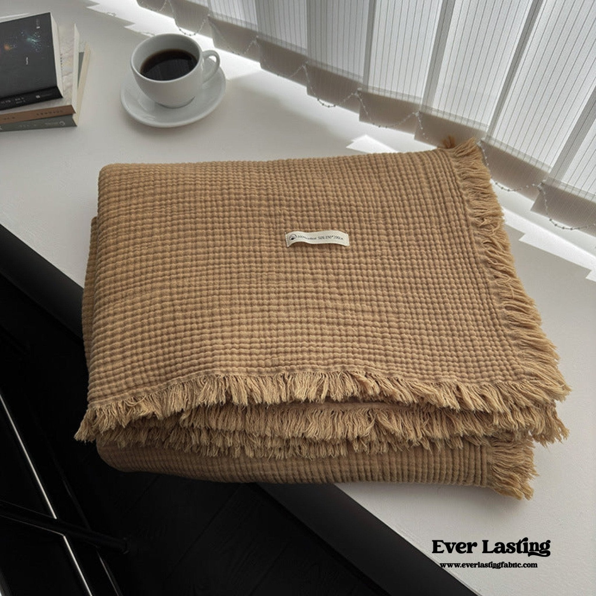 Assorted Latte Breathable Blanket / Latte - Ever Lasting