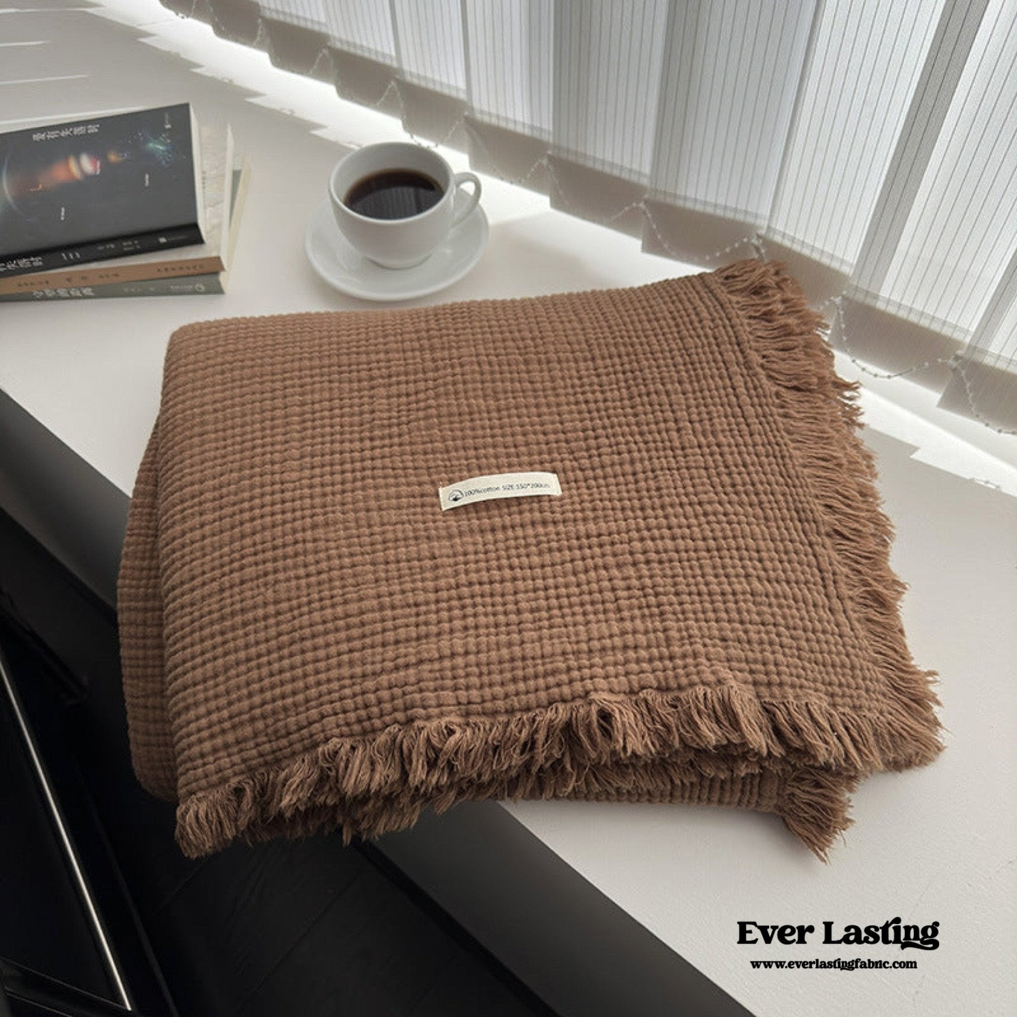 Assorted Latte Breathable Blanket / Latte - Ever Lasting
