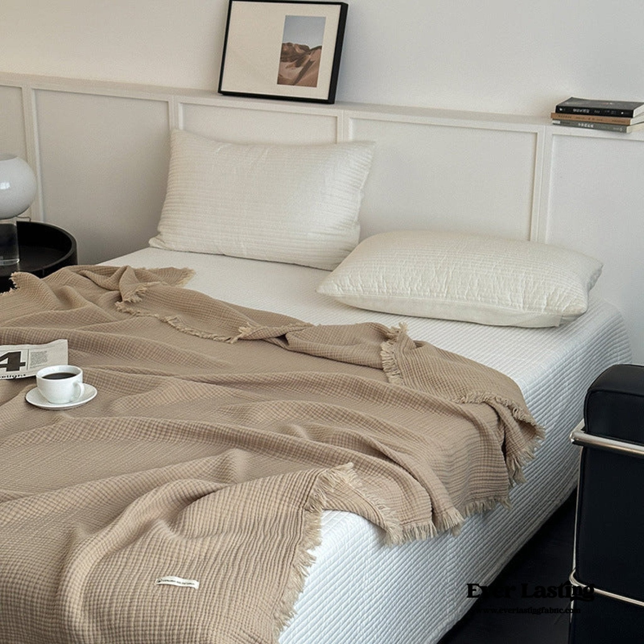 Assorted Latte Breathable Blanket / Warm Brown - Ever Lasting