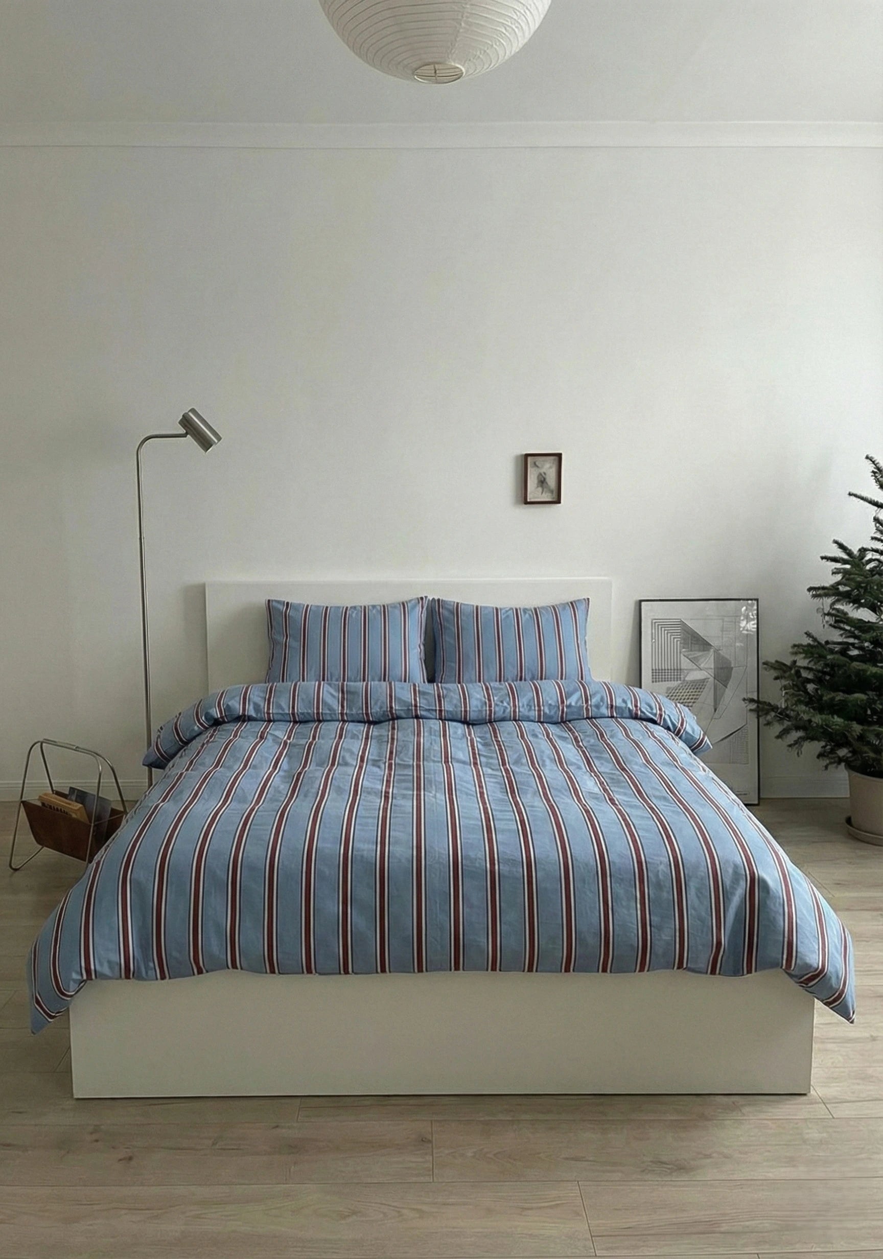 - Ever Lasting - Assorted Washed Cotton Striped Duvet Cover - Duvet Cover - Ever Lasting