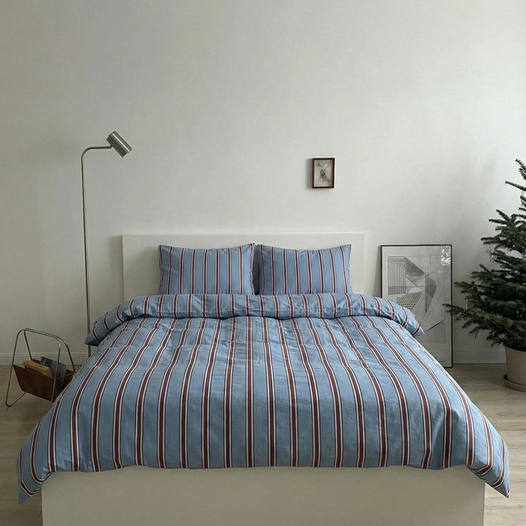 - Ever Lasting - Assorted Washed Cotton Striped Duvet Cover - Duvet Cover - Ever Lasting