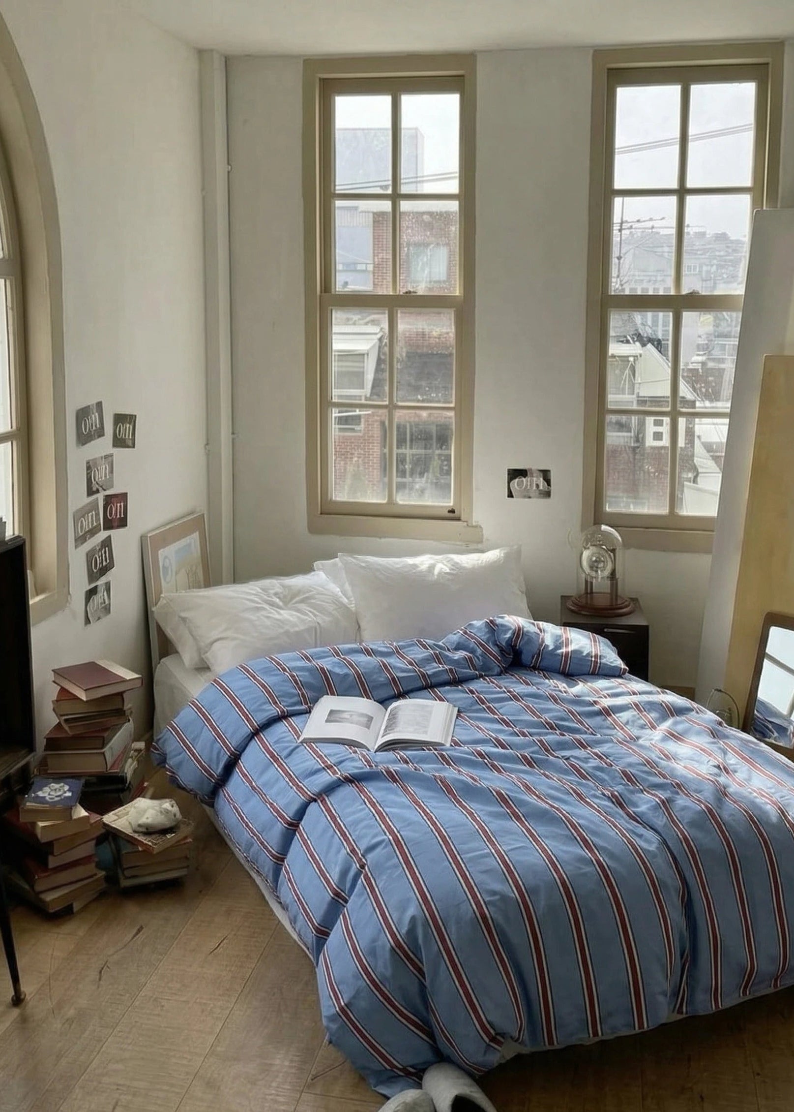 - Ever Lasting - Assorted Washed Cotton Striped Duvet Cover - Duvet Cover - Ever Lasting