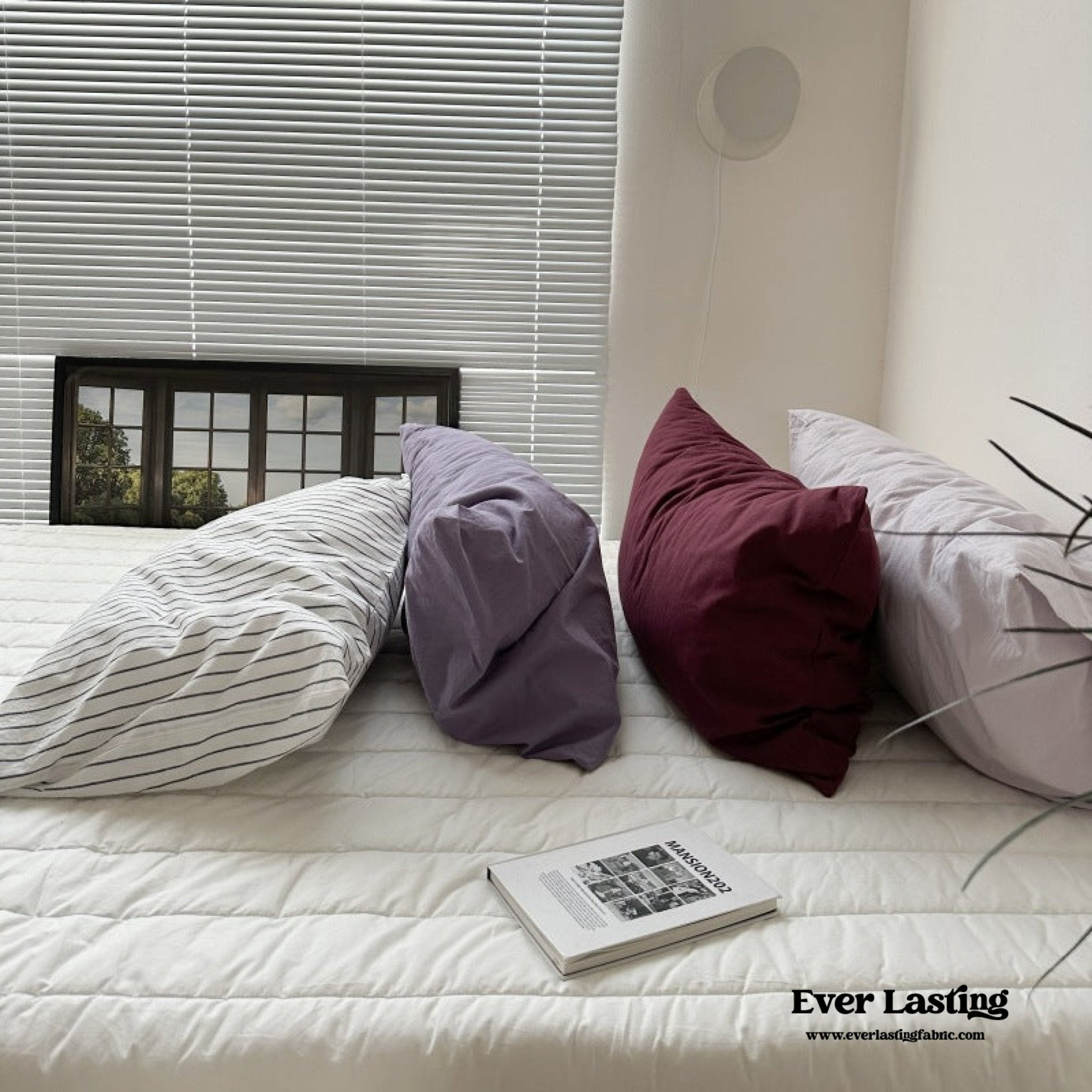Berry Crush Washed Cotton Pillowcases - Ever Lasting