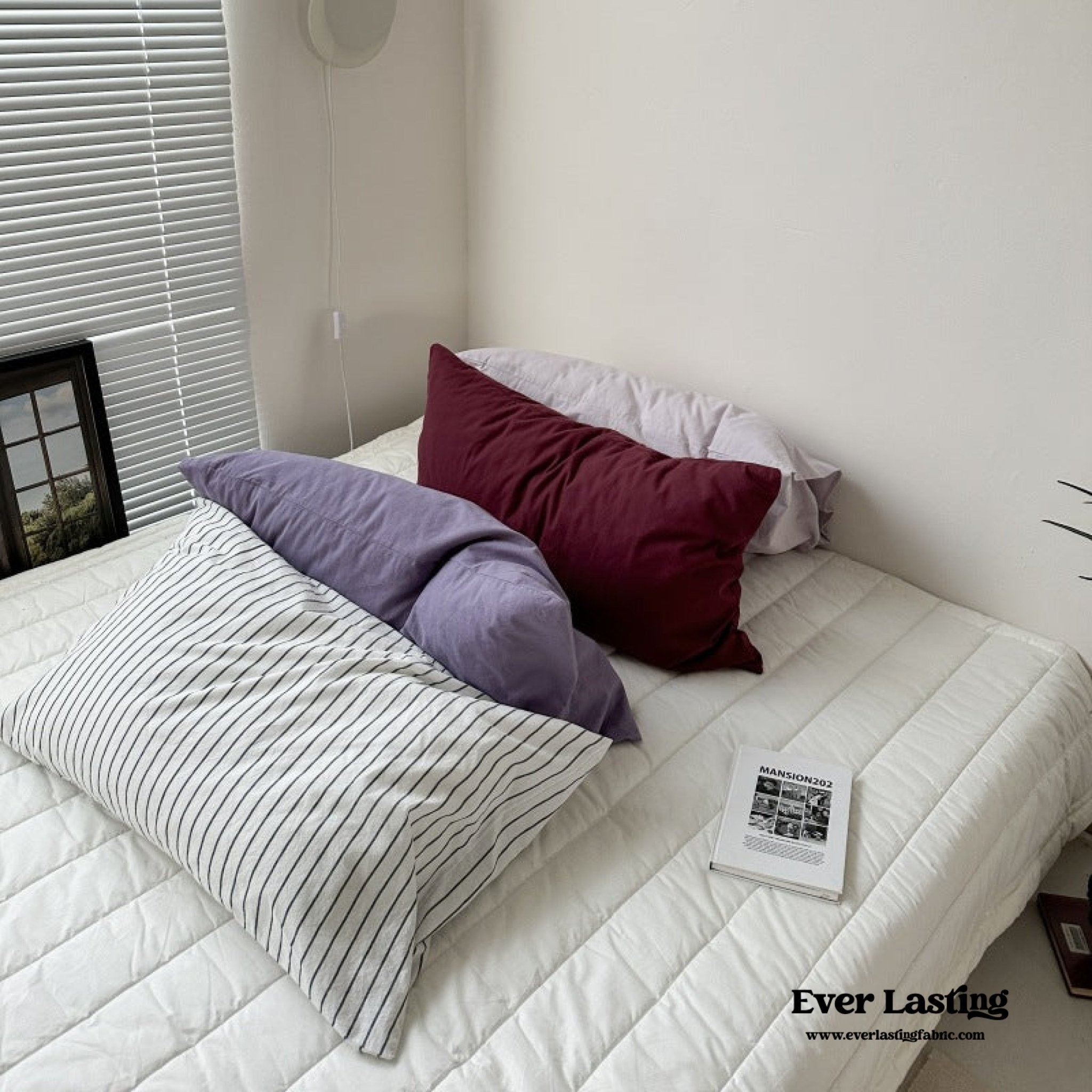 Berry Crush Washed Cotton Pillowcases - Ever Lasting