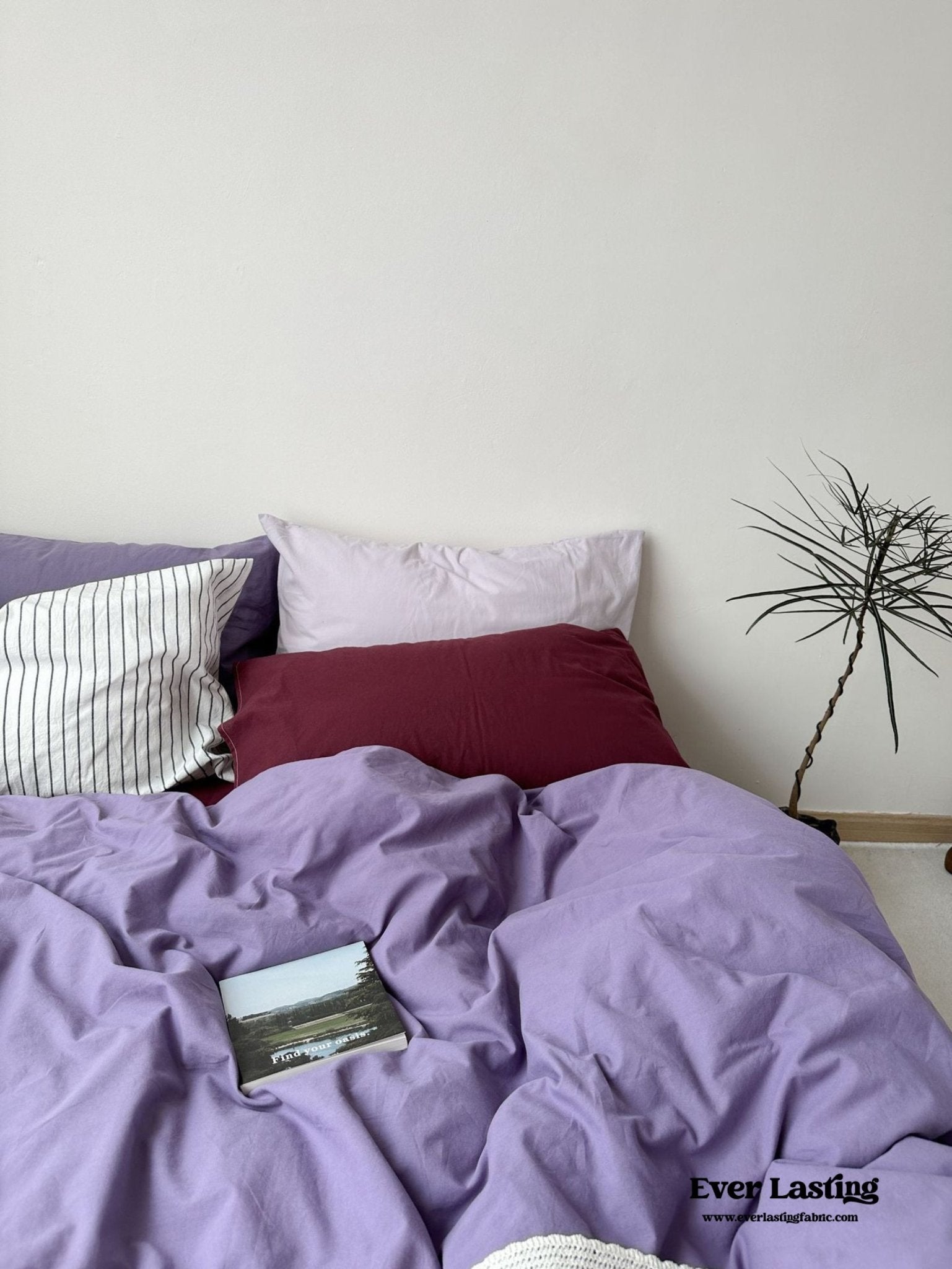 Berry Purple Bed Sheet - Ever Lasting