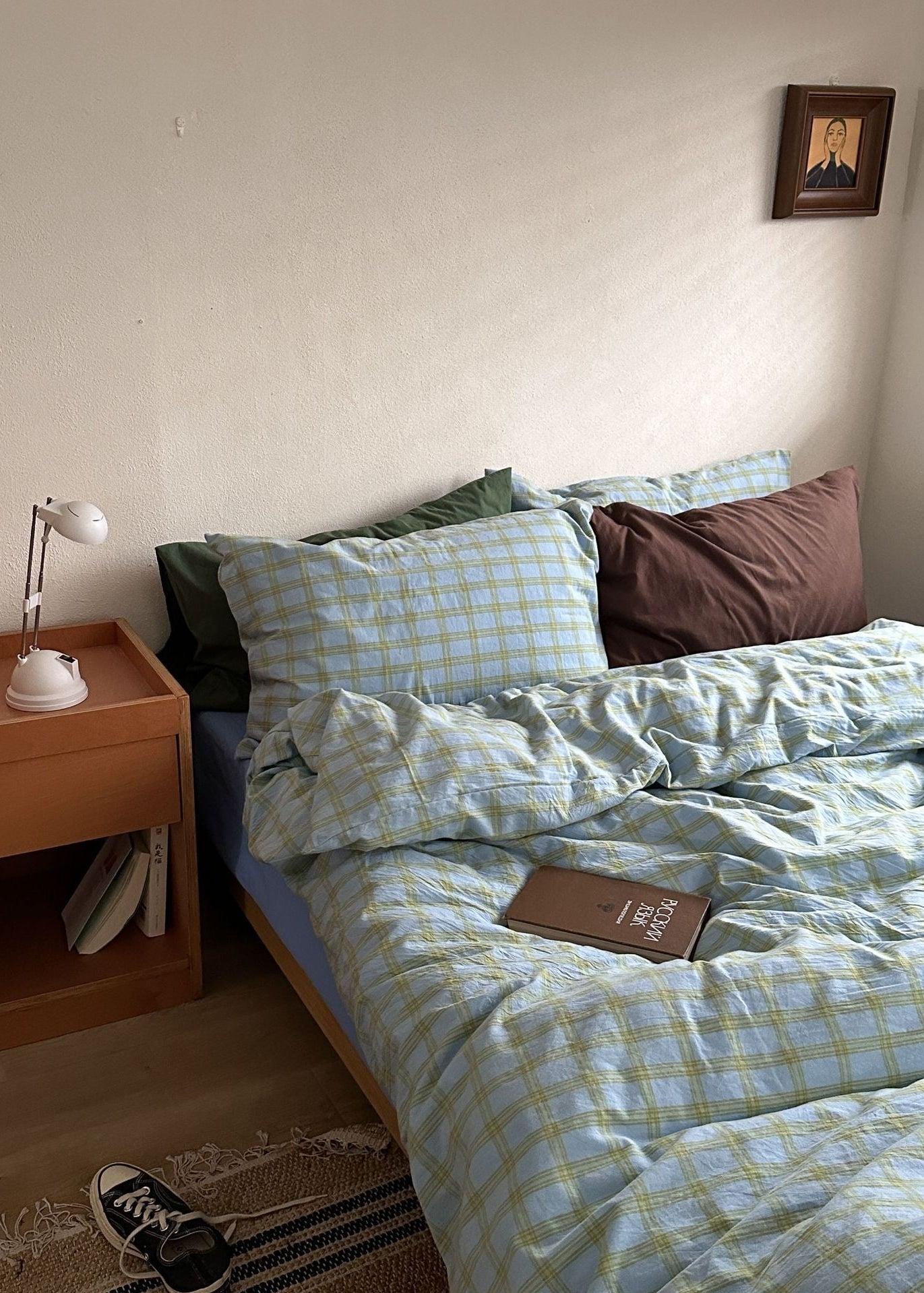 -Ever Lasting - Birch Gingham Washed Cotton Bedding Bundle -Bedding Bundle -Ever Lasting