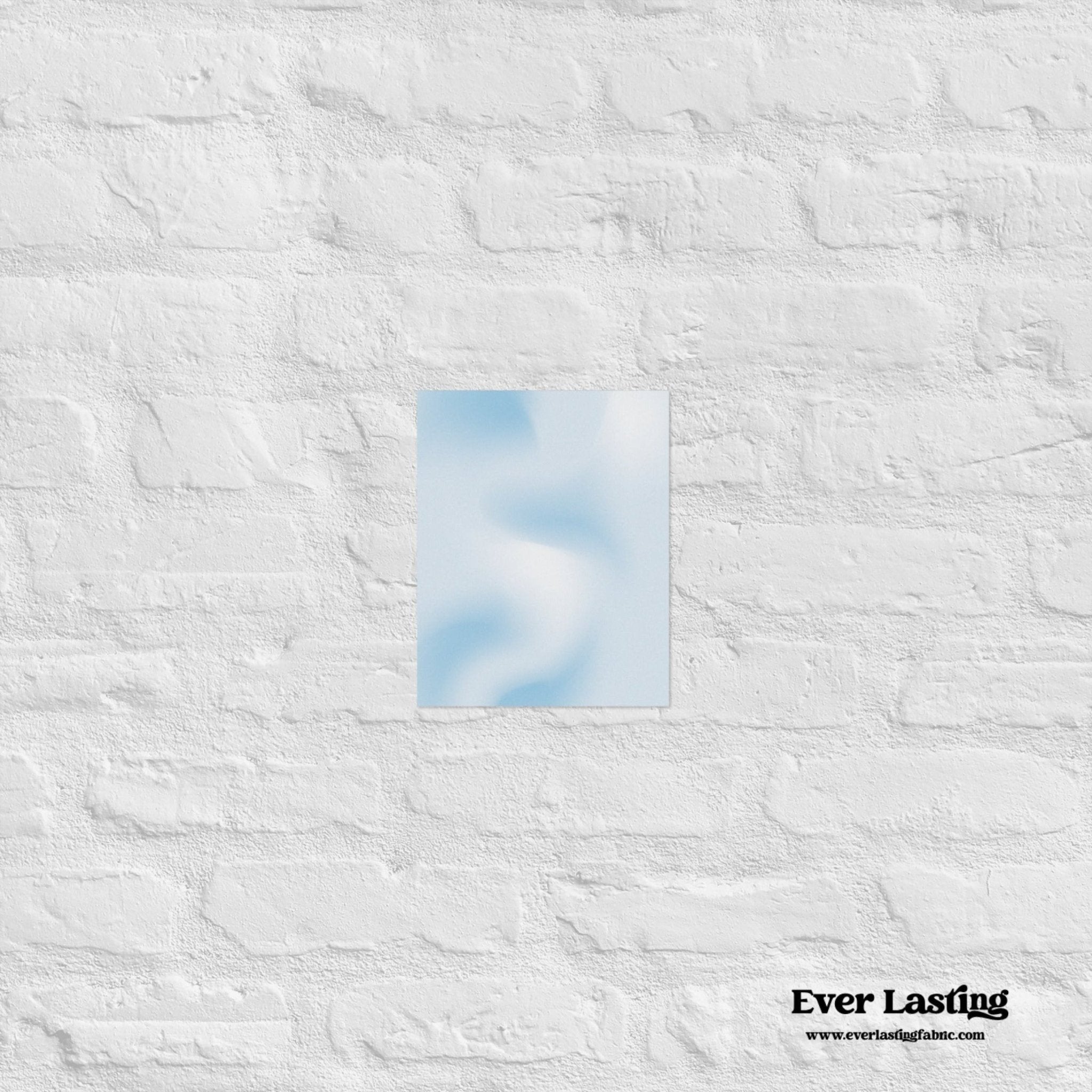 “Blue Mist” – Cloud - Inspired Abstract Wall Art - Ever Lasting