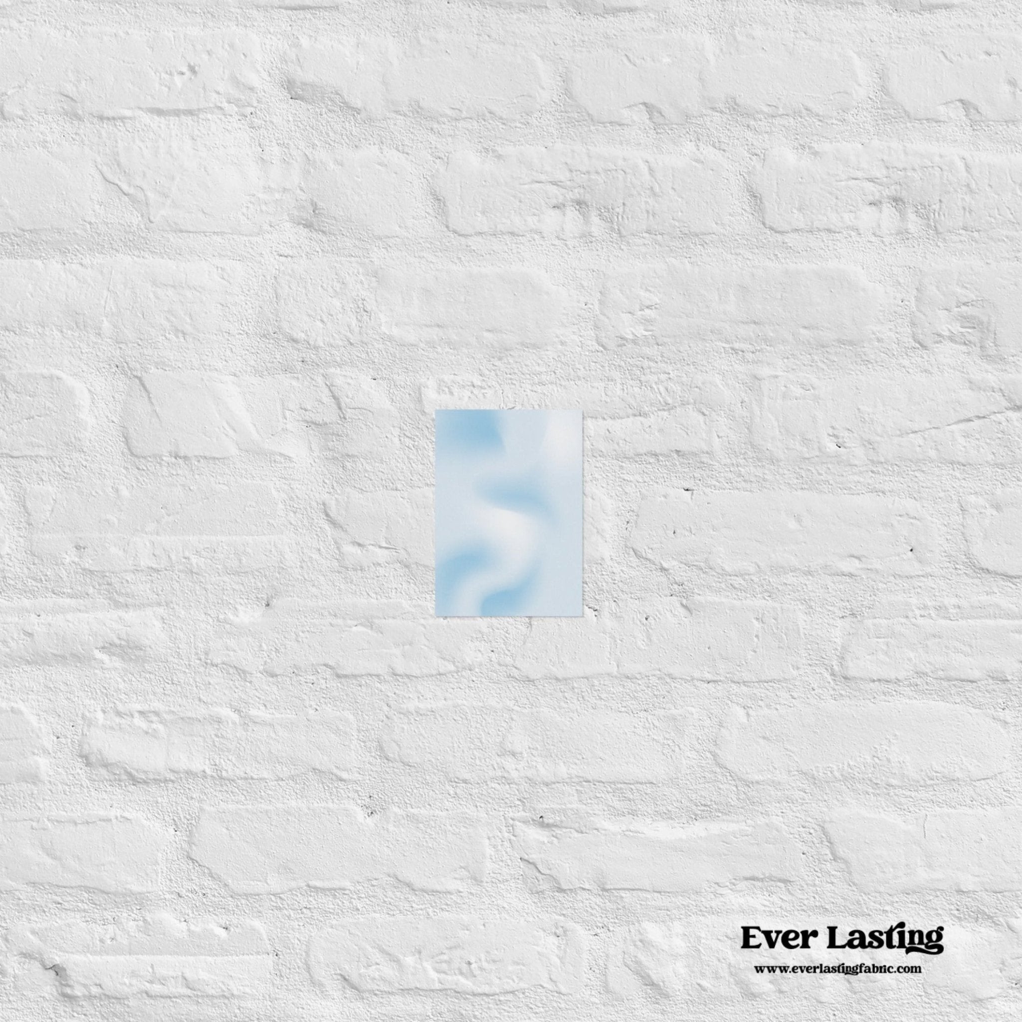 “Blue Mist” – Cloud - Inspired Abstract Wall Art - Ever Lasting