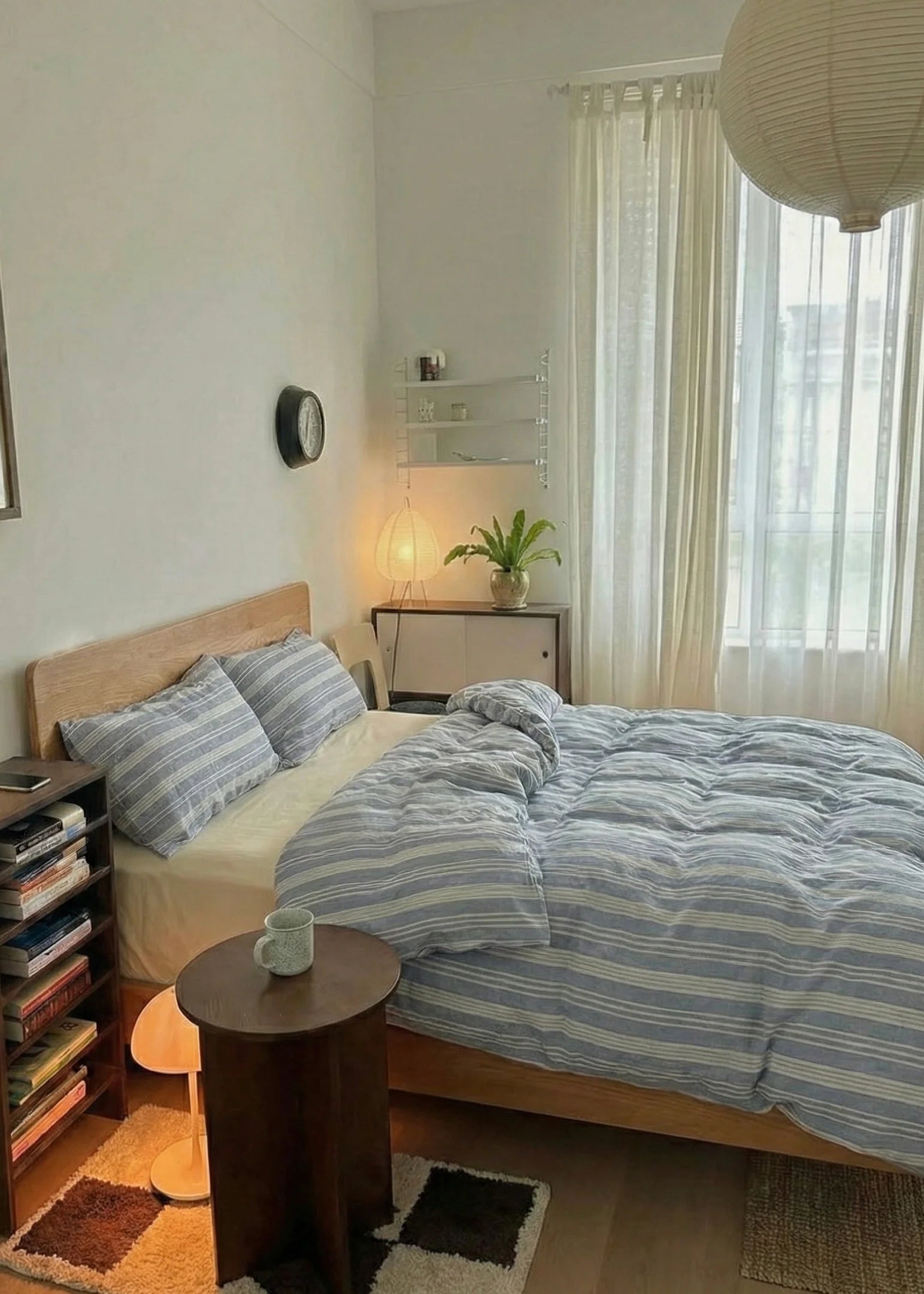 - Ever Lasting - Blue Striped Washed Cotton Bedding Bundle - Bedding Bundle - Ever Lasting