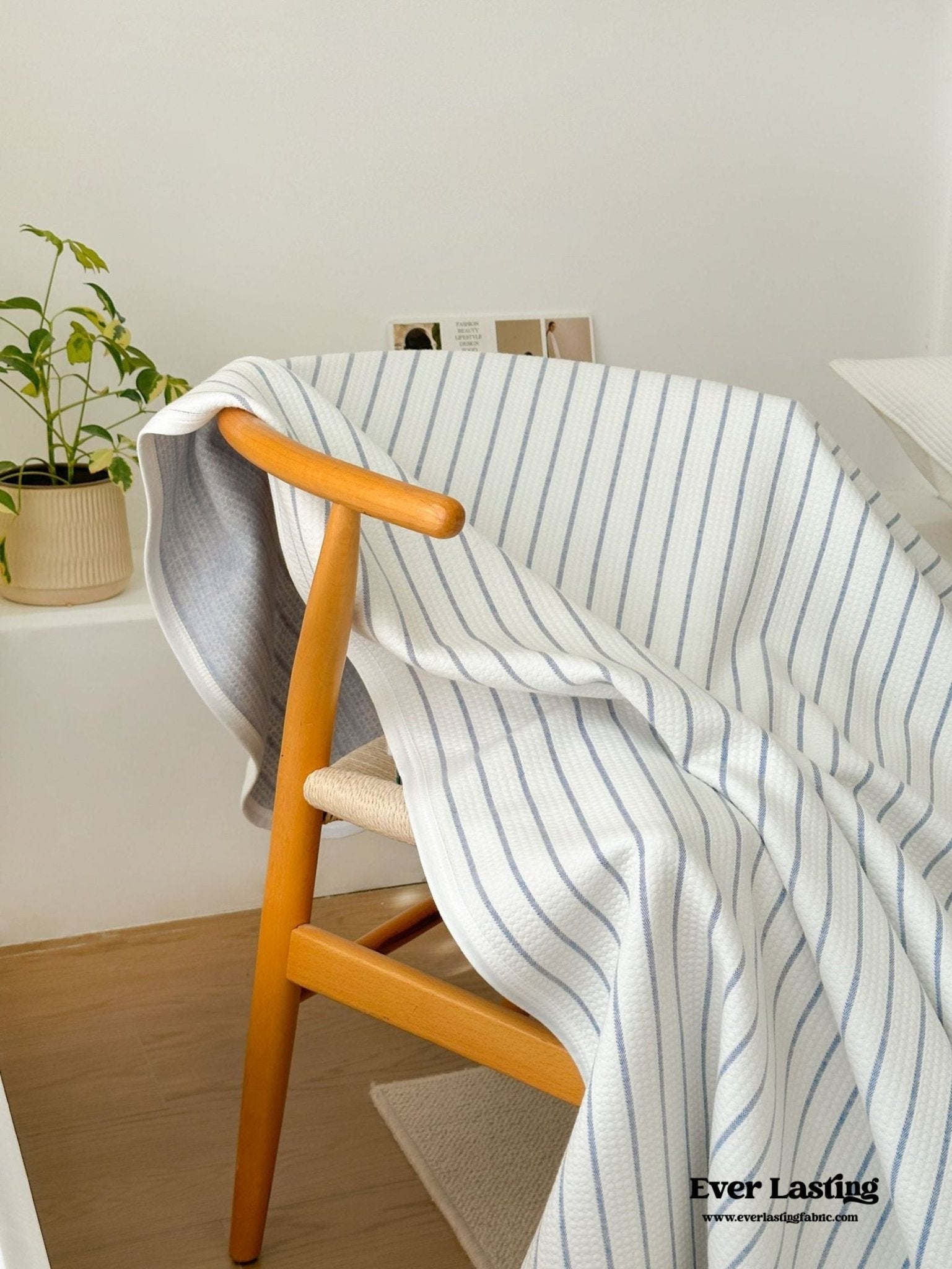 Breathable Pastel Knitted Blanket / Lemon Yellow - Ever Lasting