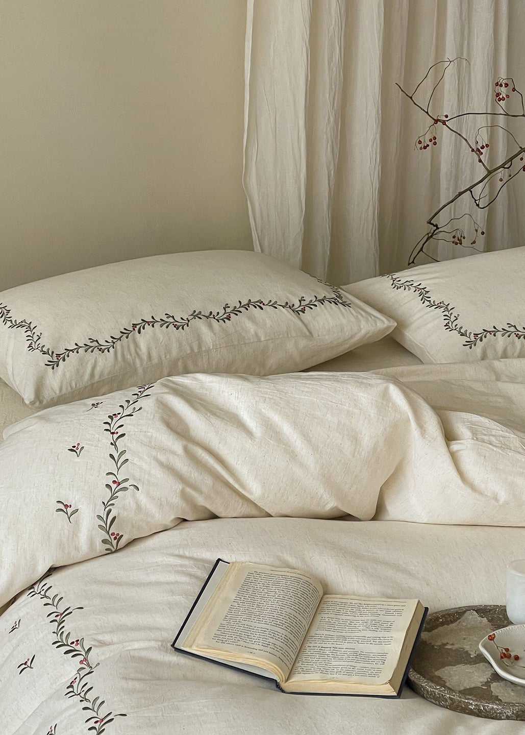 -Ever Lasting - Bristol Embroidery Bedding Bundle -Bedding Bundle -Ever Lasting