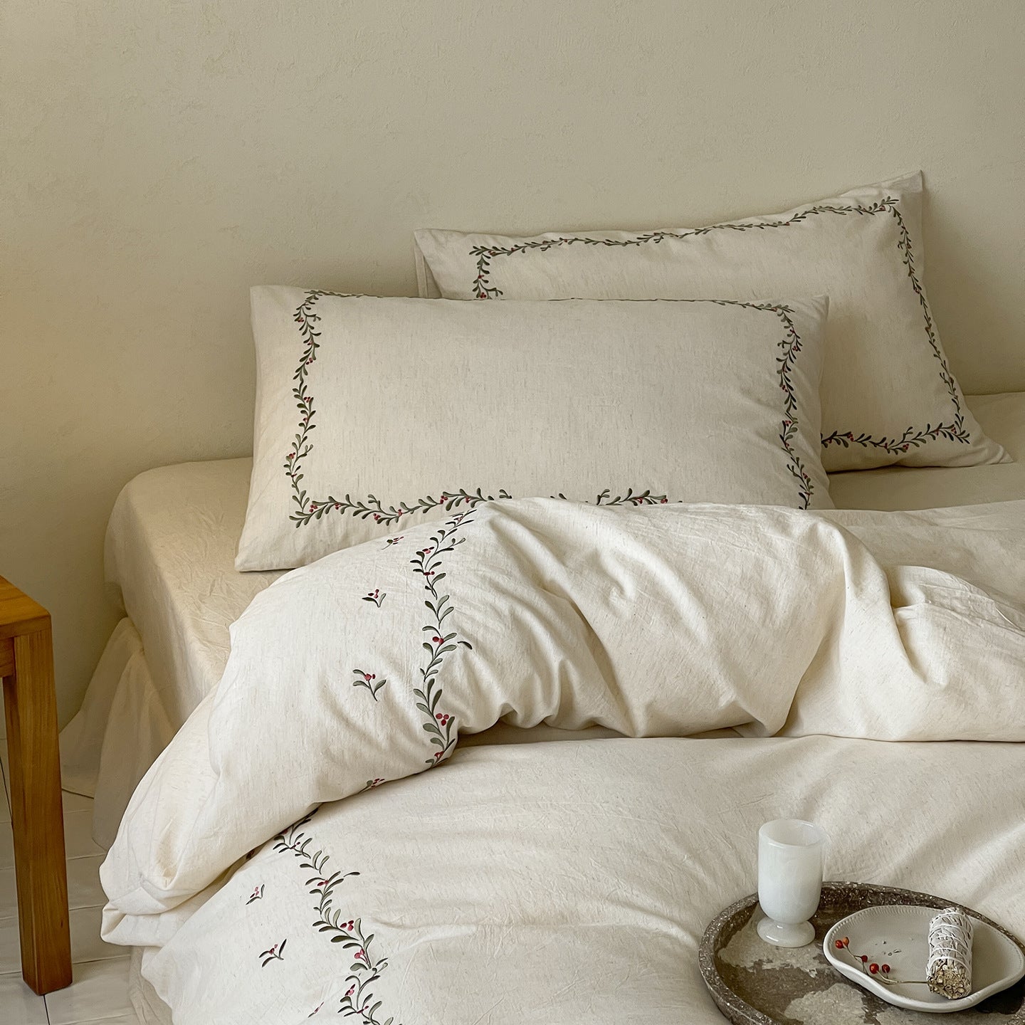 -Ever Lasting - Bristol Embroidery Bedding Bundle -Bedding Bundle -Ever Lasting