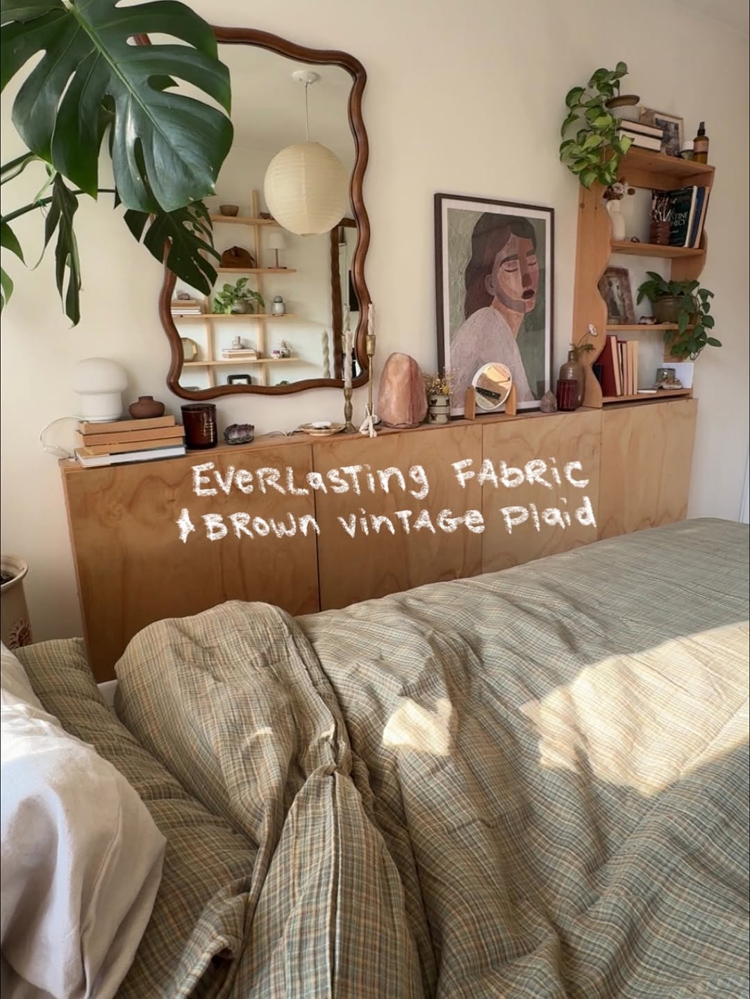 - Ever Lasting - British Vintage Plaid Bedding Set / Brown - Bedding Set - Ever Lasting