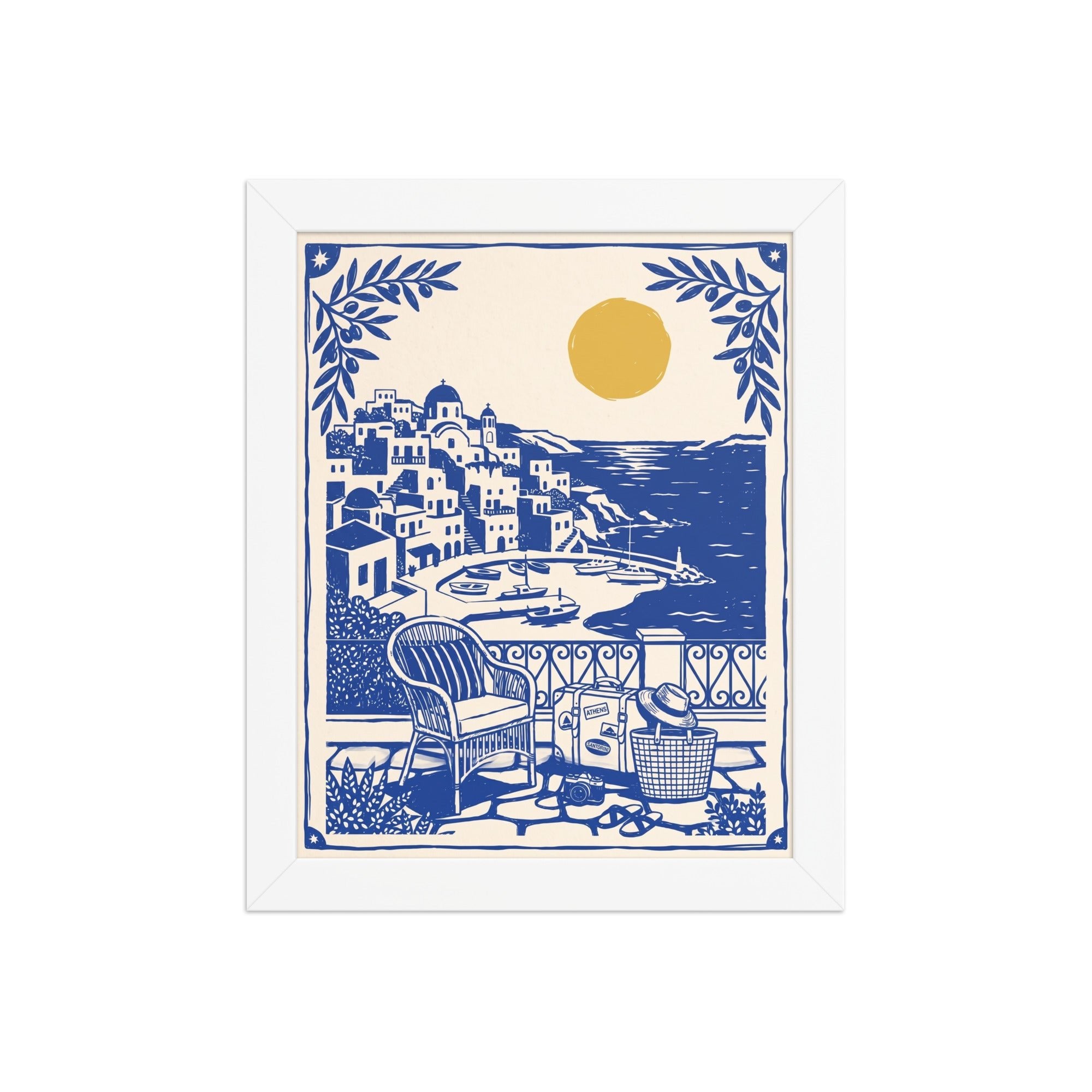 -Ever Lasting - Calm By The Coast -FRAMED-POSTER -Ever Lasting