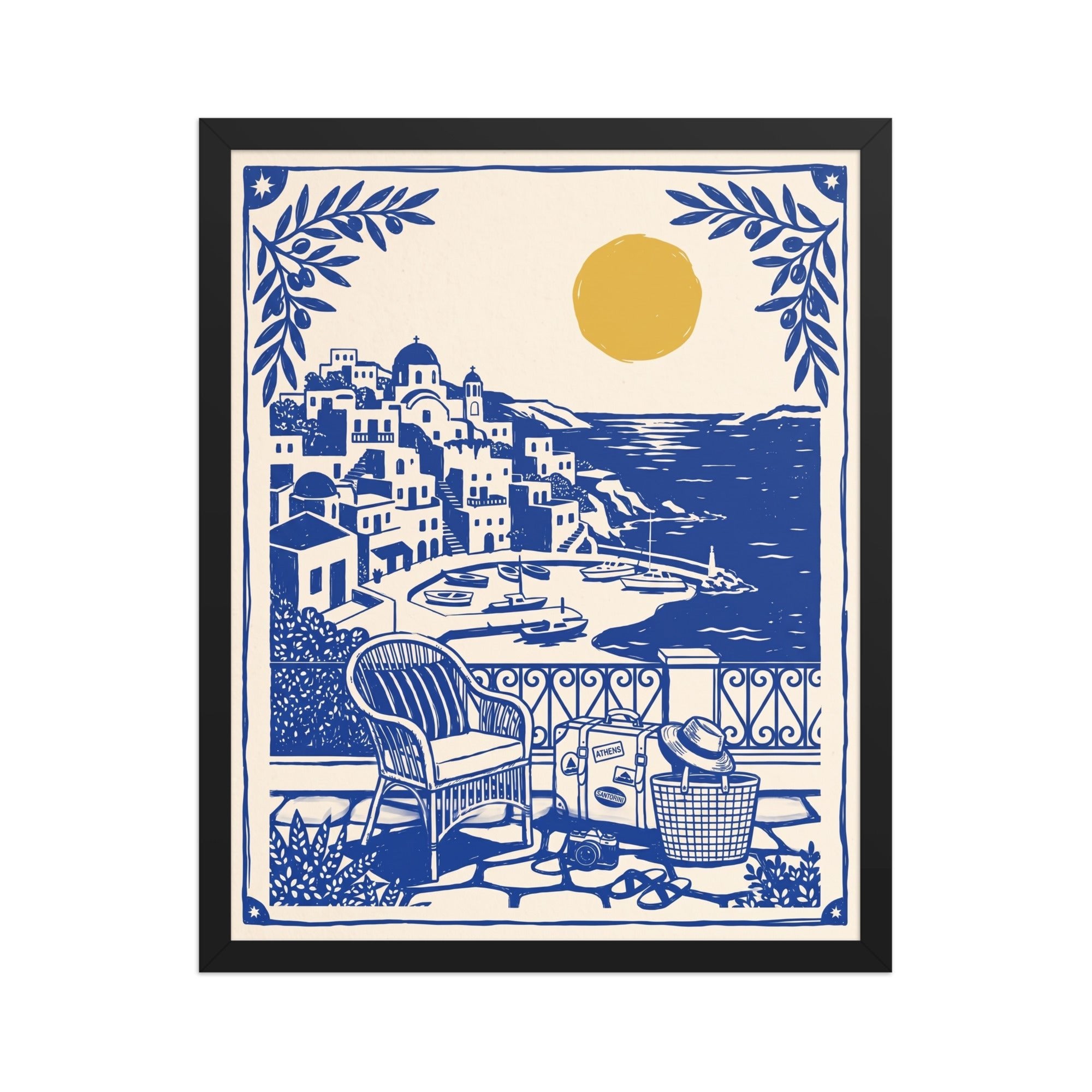-Ever Lasting - Calm By The Coast -FRAMED-POSTER -Ever Lasting