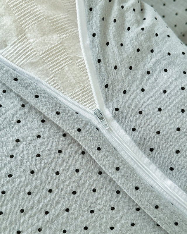 Camille French Plaid Bedding Set / Blue - Ever Lasting