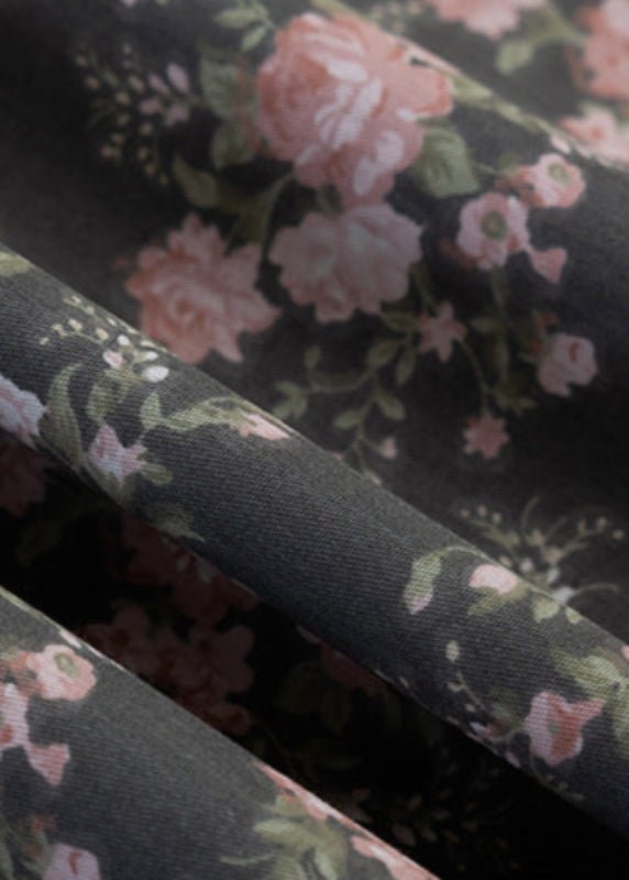 Celia Cottage Ribbon Bow Tie Floral Bedding Set / Blue - Ever Lasting