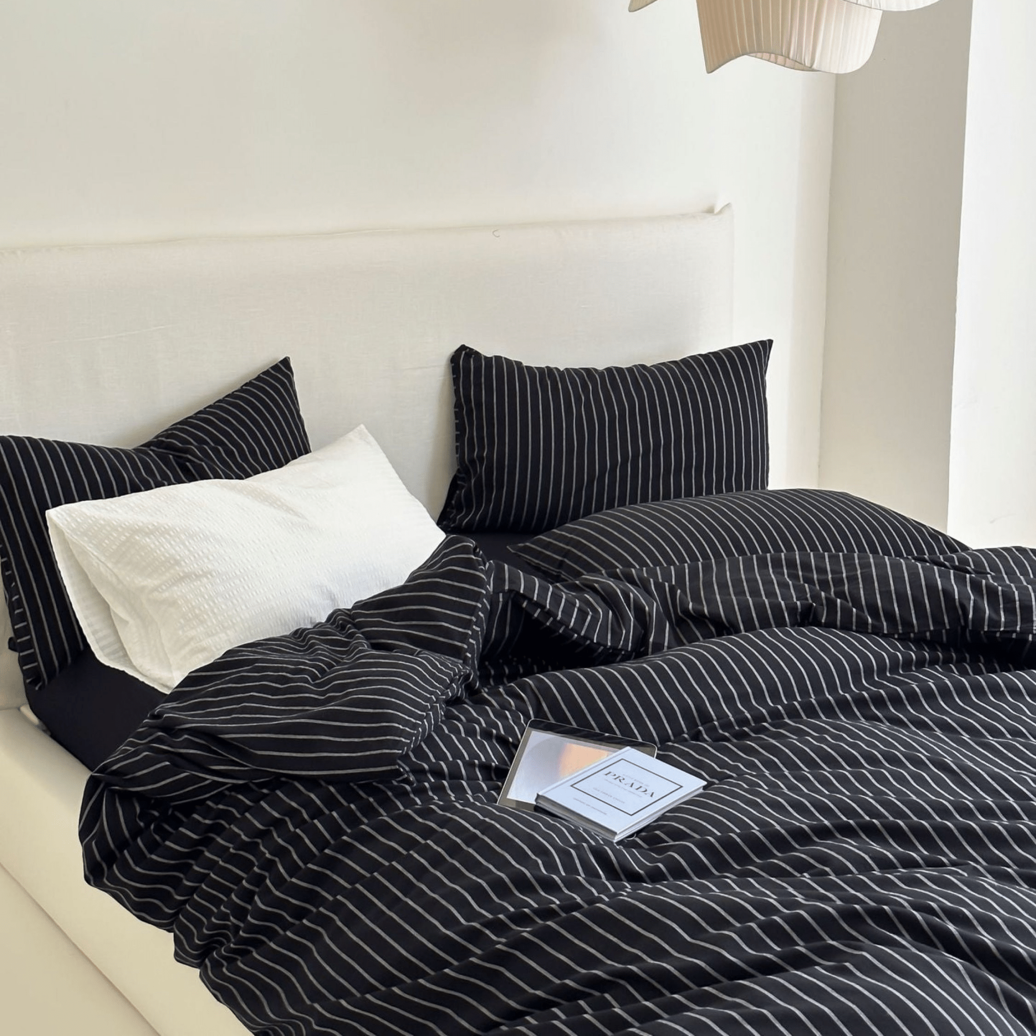 College Boy's Dorm Bundle - The Slate Stripe Dorm Set | Back to School Kit - Ever Lasting