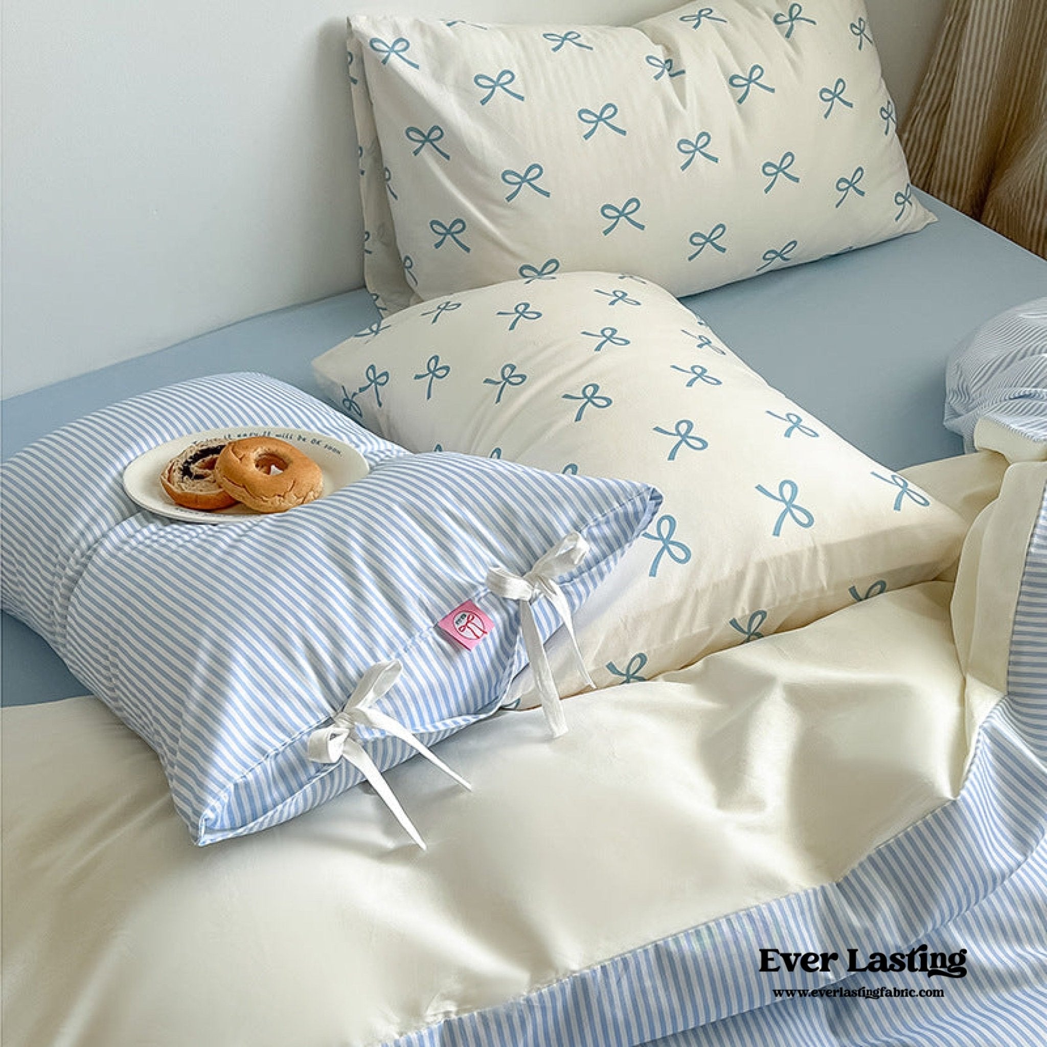 College Dorm Striped Bundle – Tying In for the Move - Back to School Kit - Ever Lasting