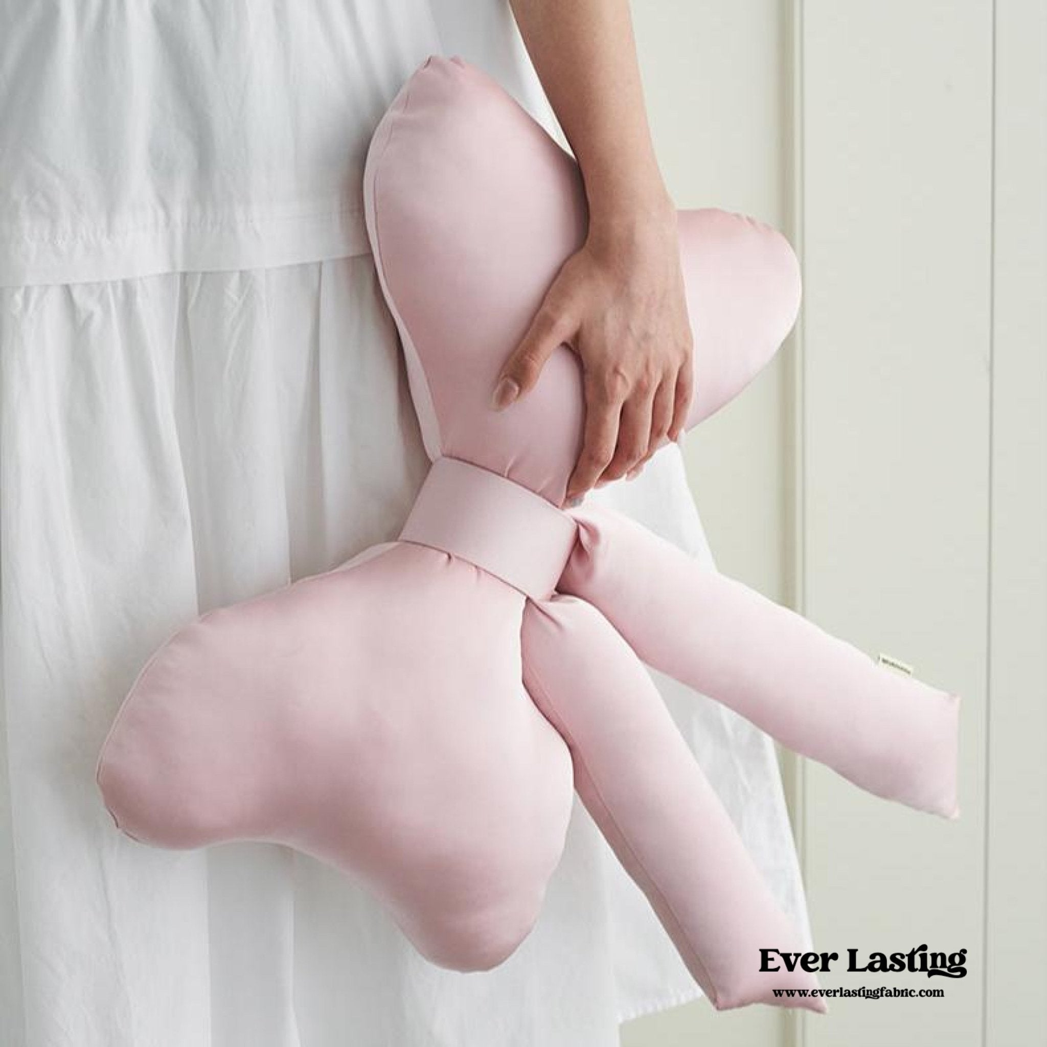 Coquette Cute Bow Shaped Decor Pillow / Pink - Ever Lasting