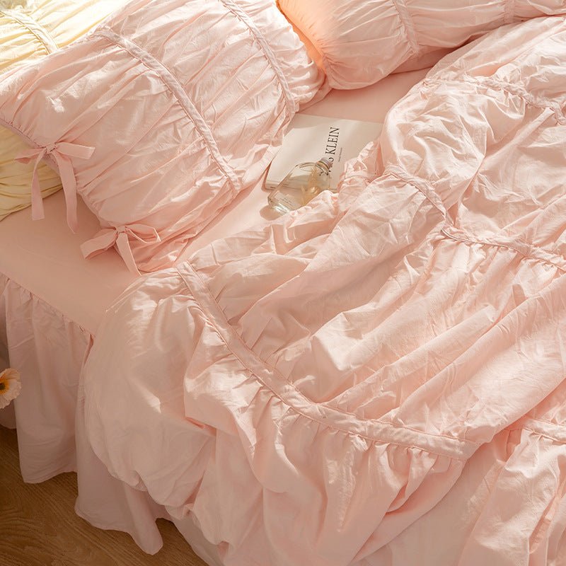 - Ever Lasting - Coquette Ruffle Bedding Bundle - Bedding Bundle - Ever Lasting