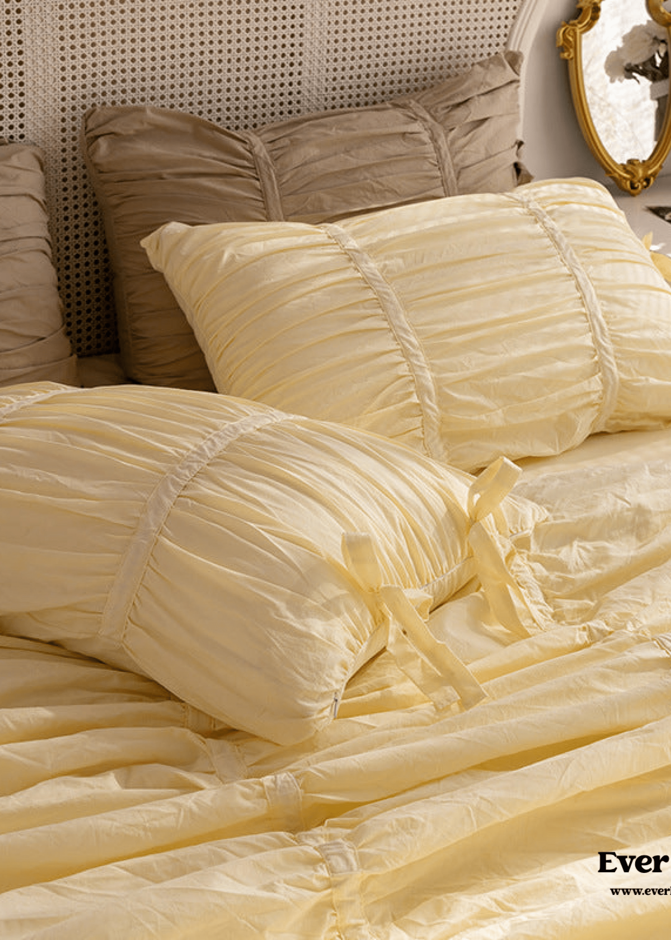 - Ever Lasting - Coquette Ruffle Bedding Bundle - Bedding Bundle - Ever Lasting