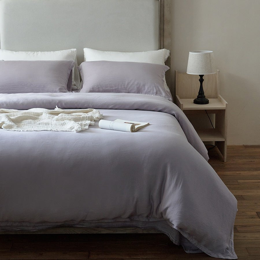 - Ever Lasting - Coralie Pastel TENCEL™ Bedding Set / Purple - Bedding Set - Ever Lasting