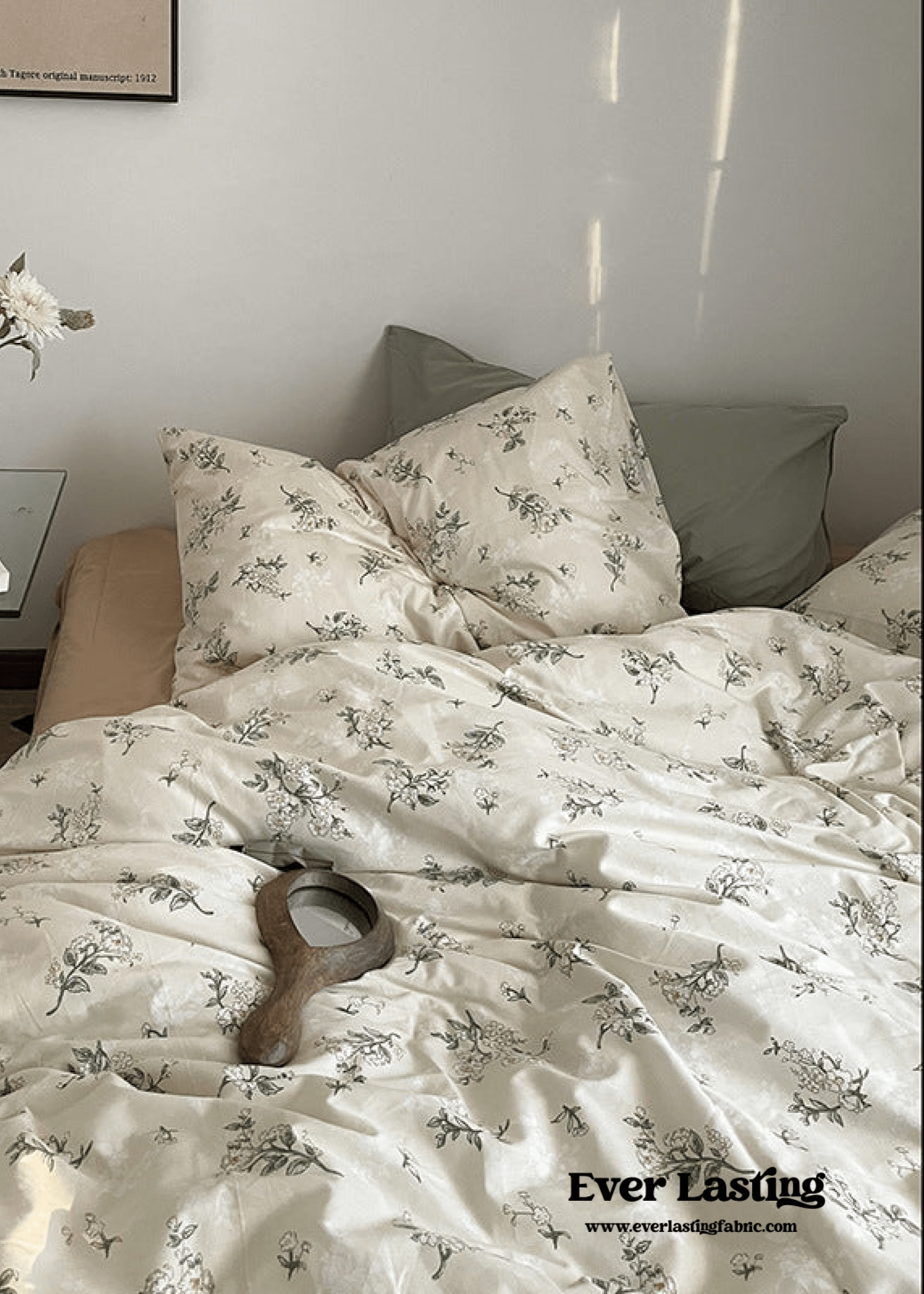 - Ever Lasting - Cottage Floral Bedding Set / Dusty Purple - Bedding Set - Ever Lasting