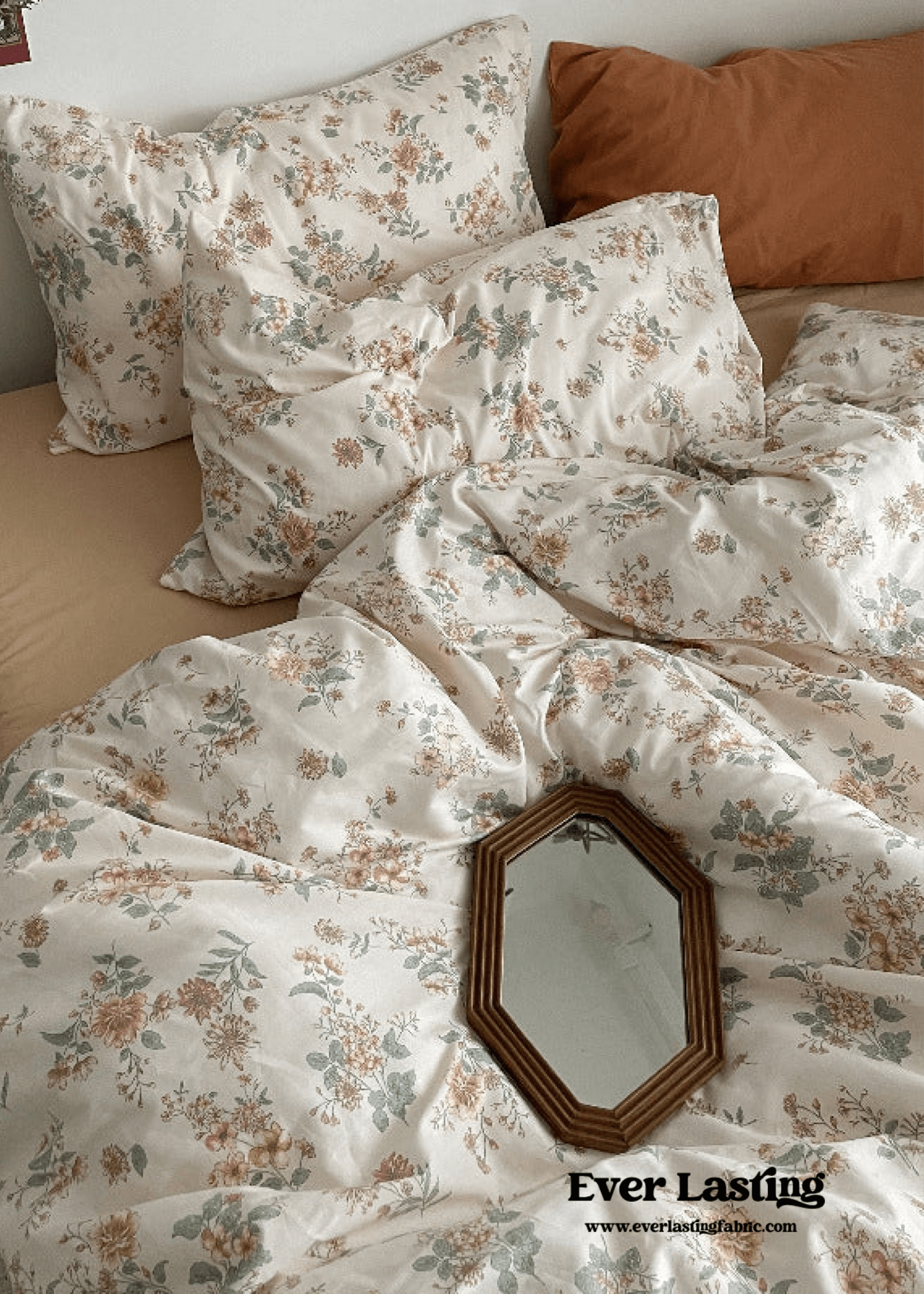 Cottage Floral Bedding Set / Lilac Purple - Ever Lasting