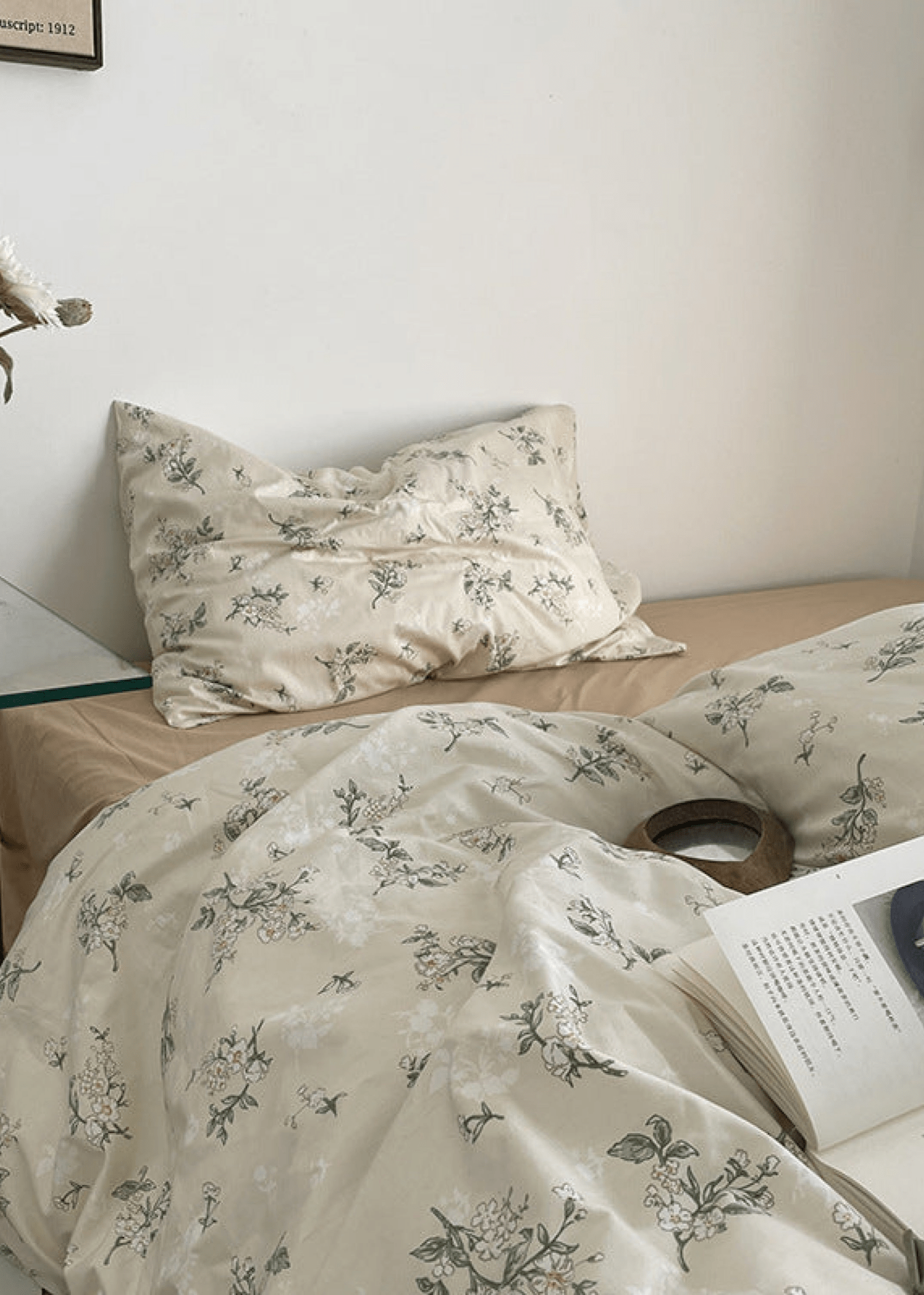 Cottage Floral Bedding Set / Lilac Purple - Ever Lasting