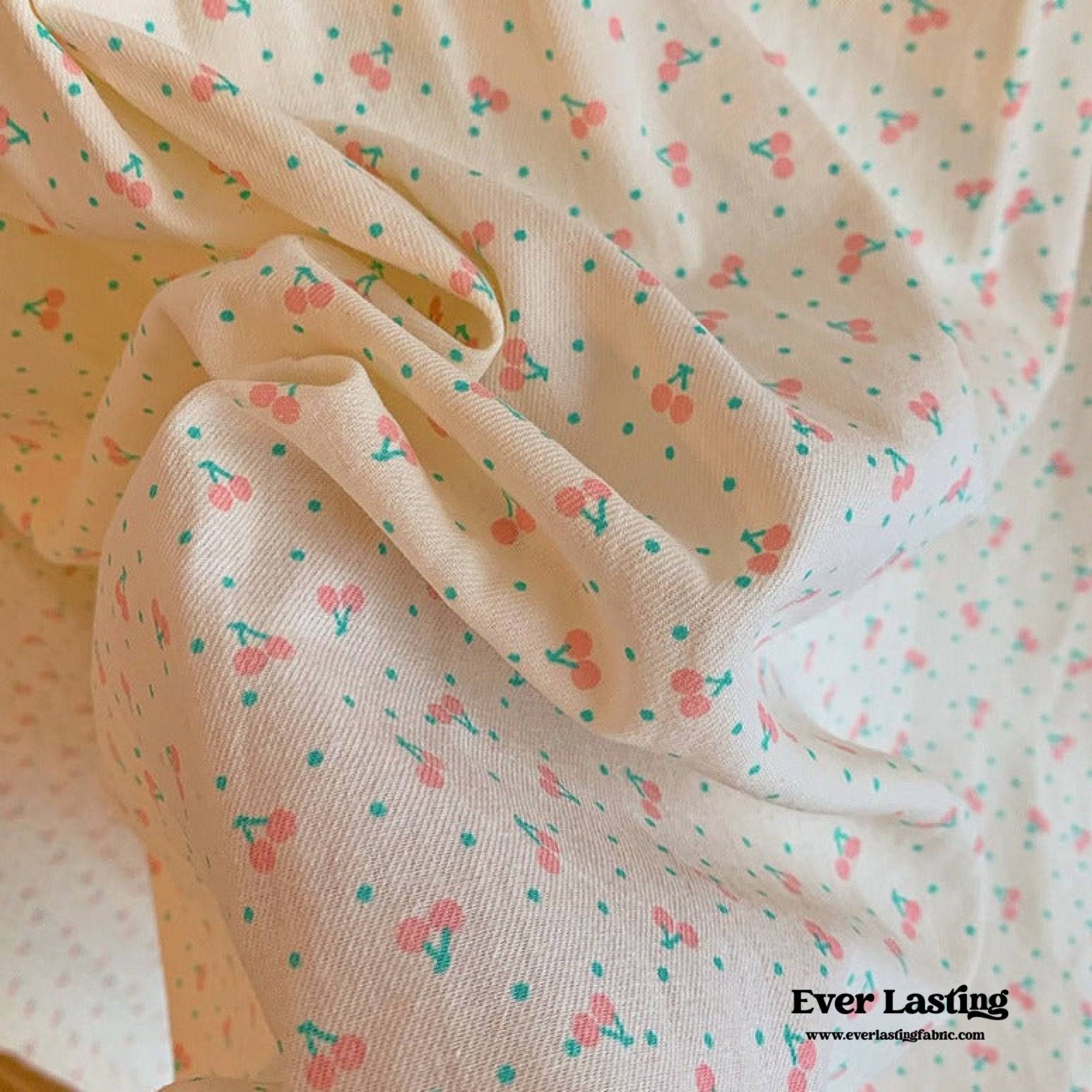 Cream Floral Quarter Sleeves & Long Pants Pajama Set - Ever Lasting