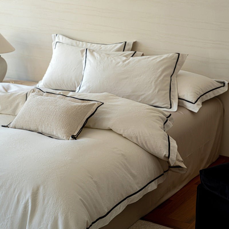 - Ever Lasting - Dahlia Jacquard Bedding Bundle - Bedding Bundle - Ever Lasting