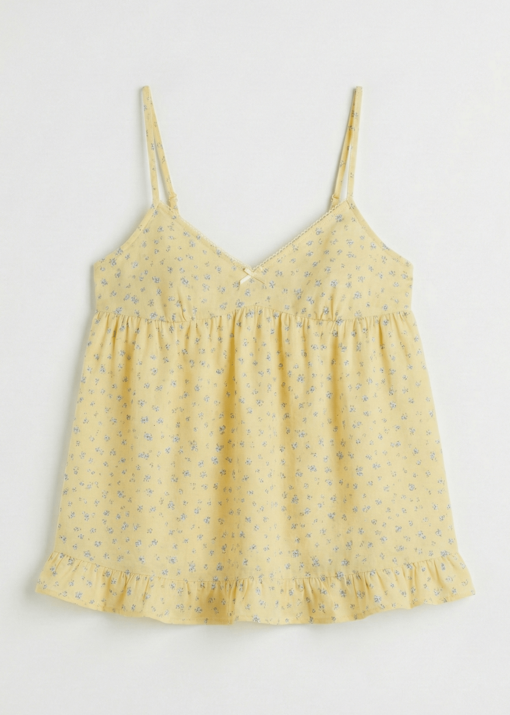- Ever Lasting - Dahliana Sleeveless Floral Pajama Set / Yellow - Pajamas - Ever Lasting