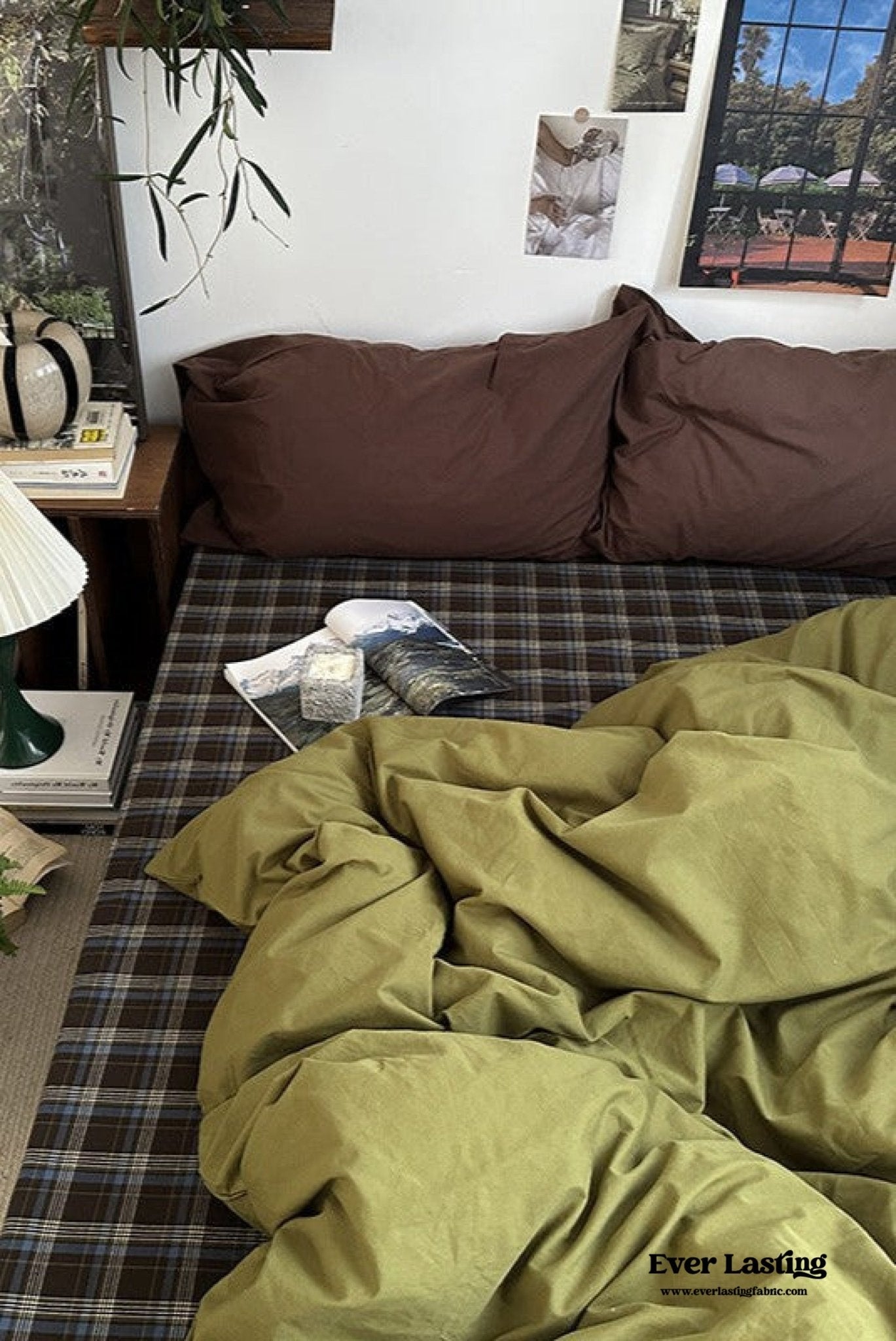 - Ever Lasting - Dark Plaid Goblin Bedding Set - Bedding Set - Ever Lasting