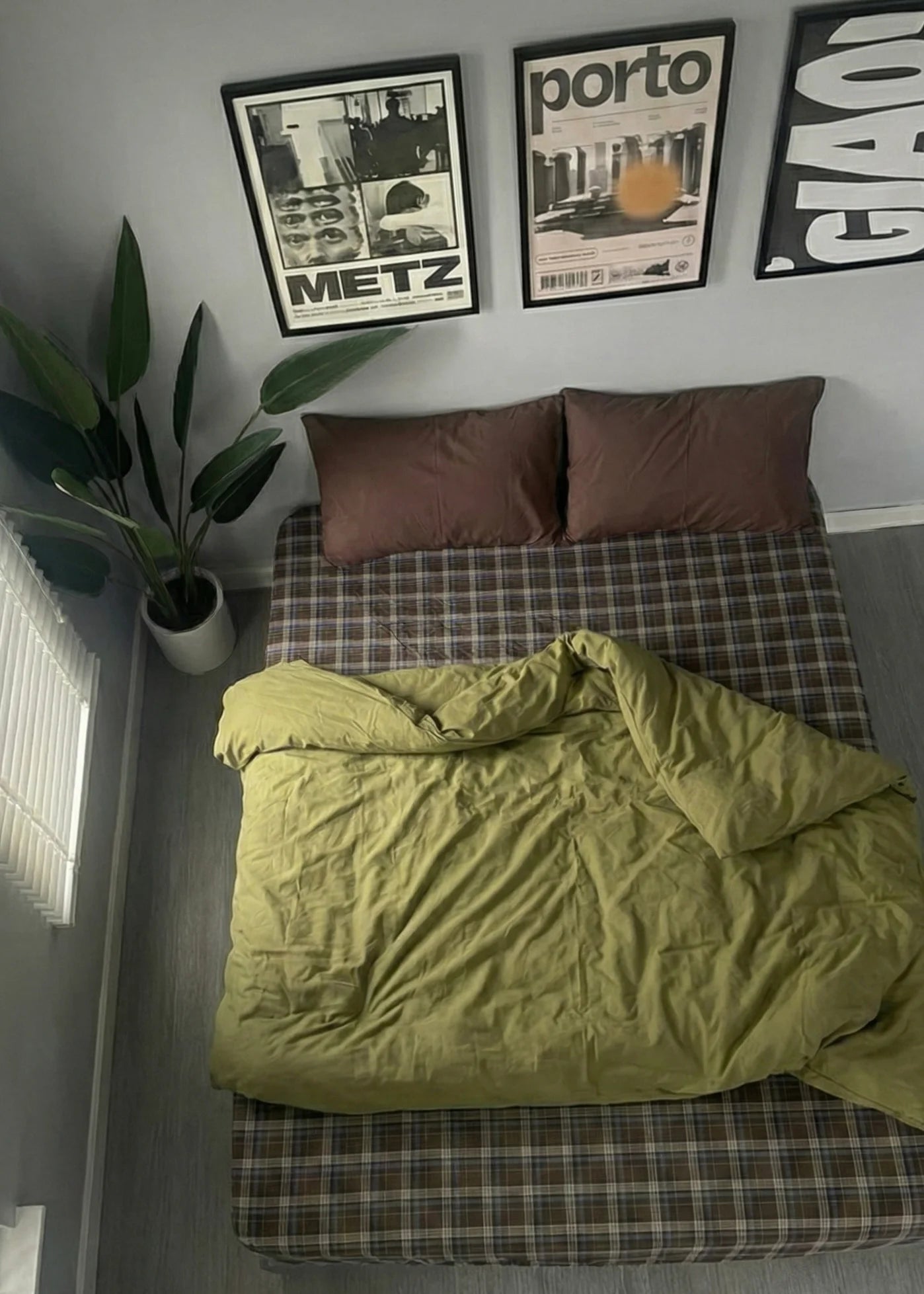 - Ever Lasting - Dark Plaid Goblin Bedding Set - Bedding Set - Ever Lasting