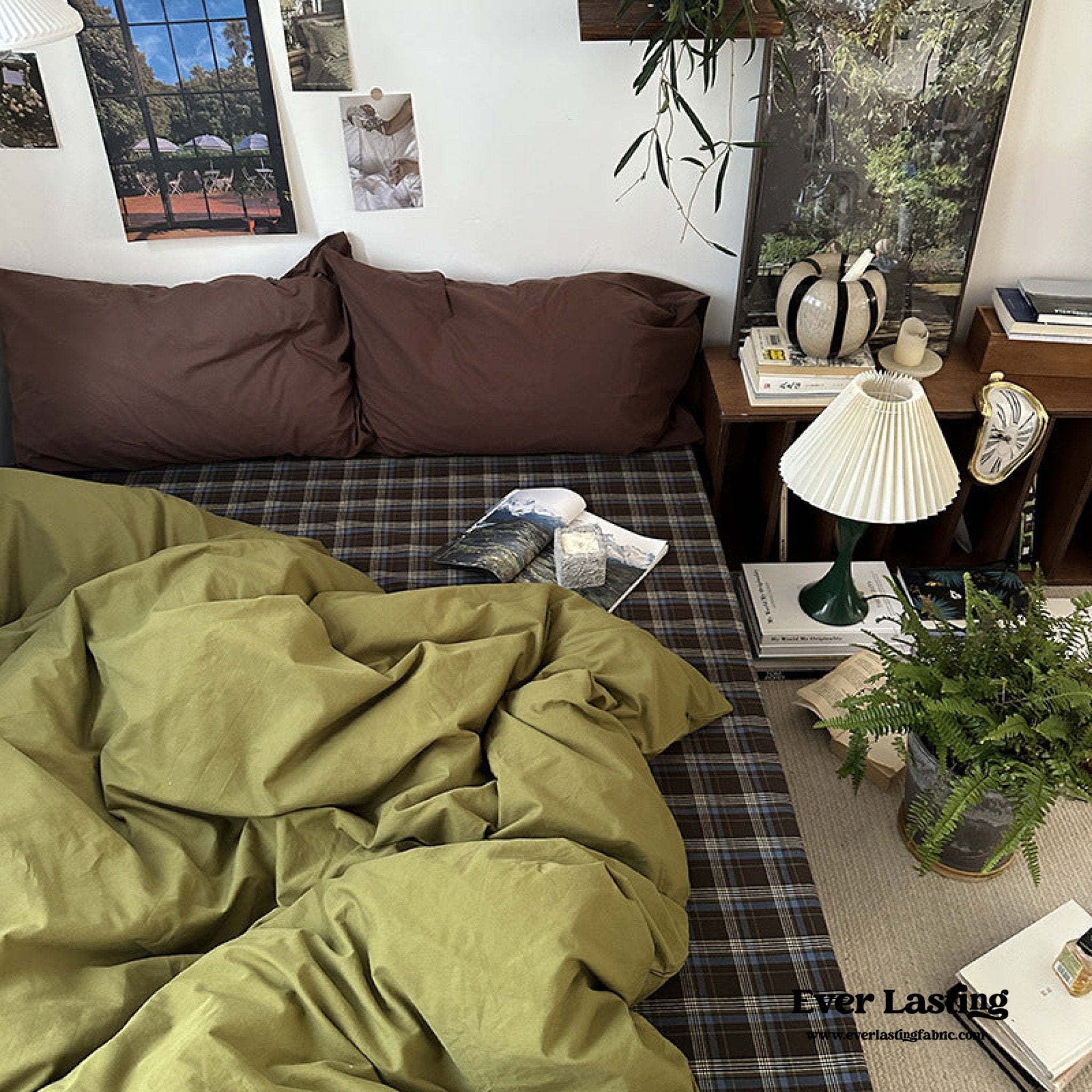 - Ever Lasting - Dark Plaid Goblin Bedding Set - Bedding Set - Ever Lasting