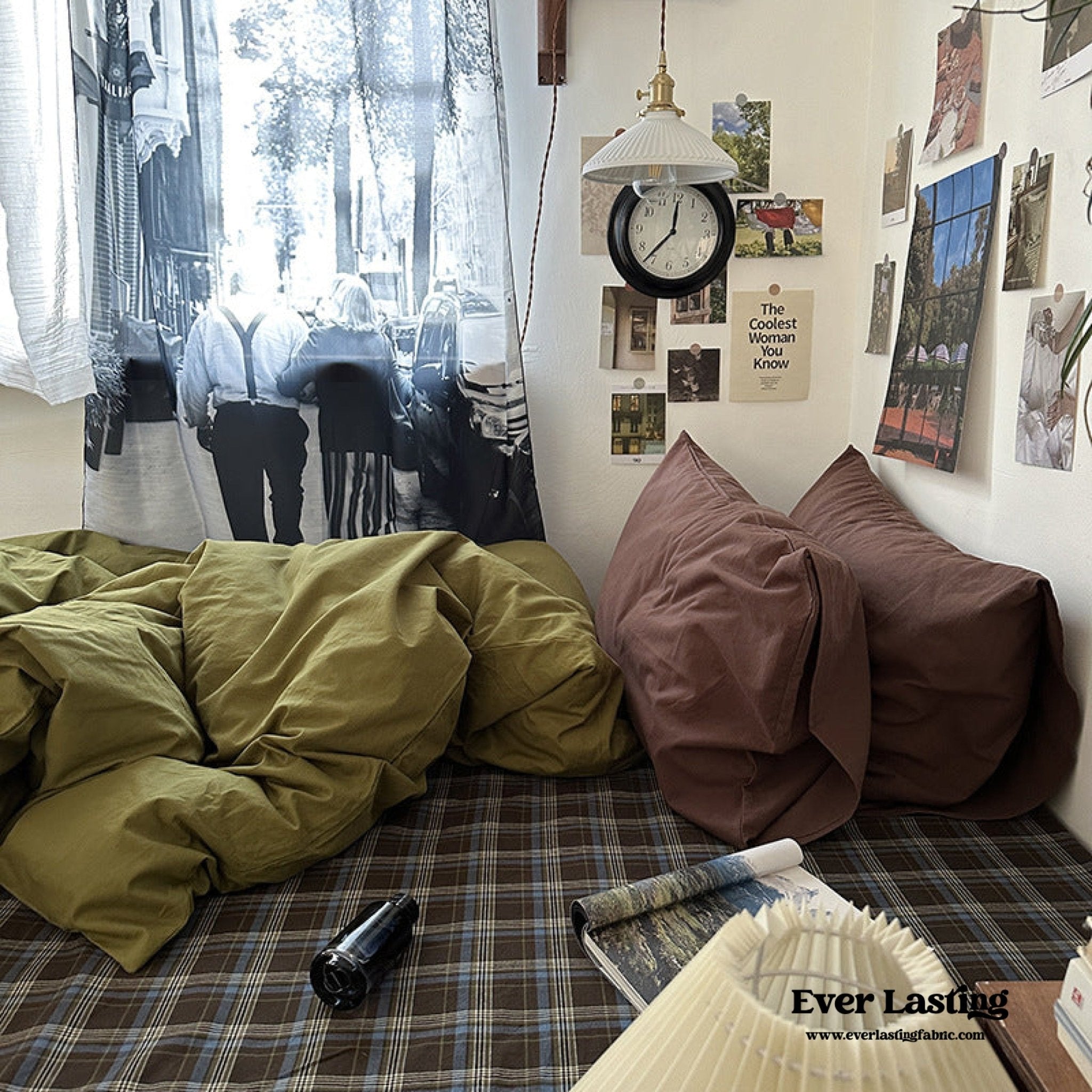 - Ever Lasting - Dark Plaid Goblin Bedding Set - Bedding Set - Ever Lasting