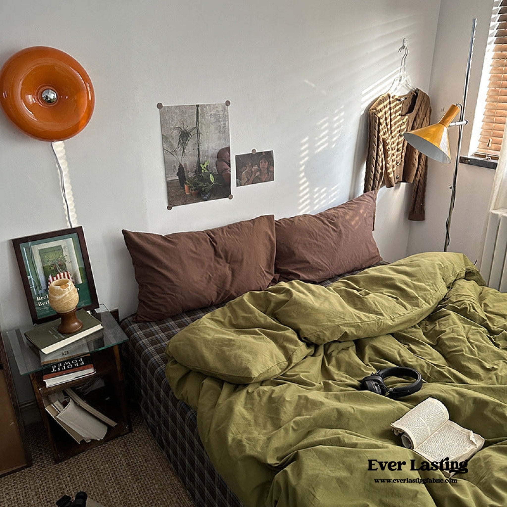 - Ever Lasting - Dark Plaid Goblin Bedding Set - Bedding Set - Ever Lasting